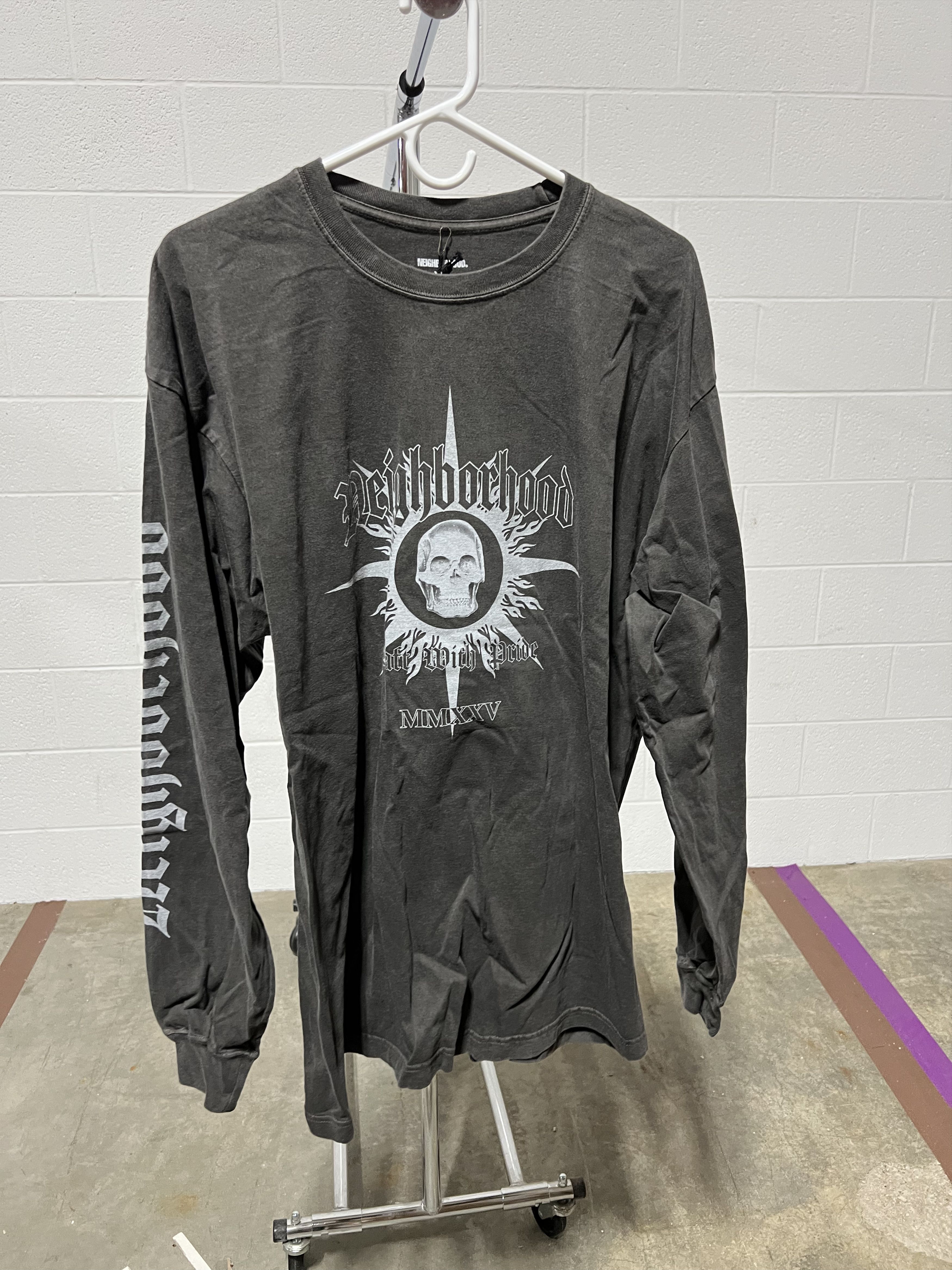 Neighborhood Neighborhood LS-15 Tee 'Black' Size US XXL / EU 58 / 5 - 1 Thumbnail