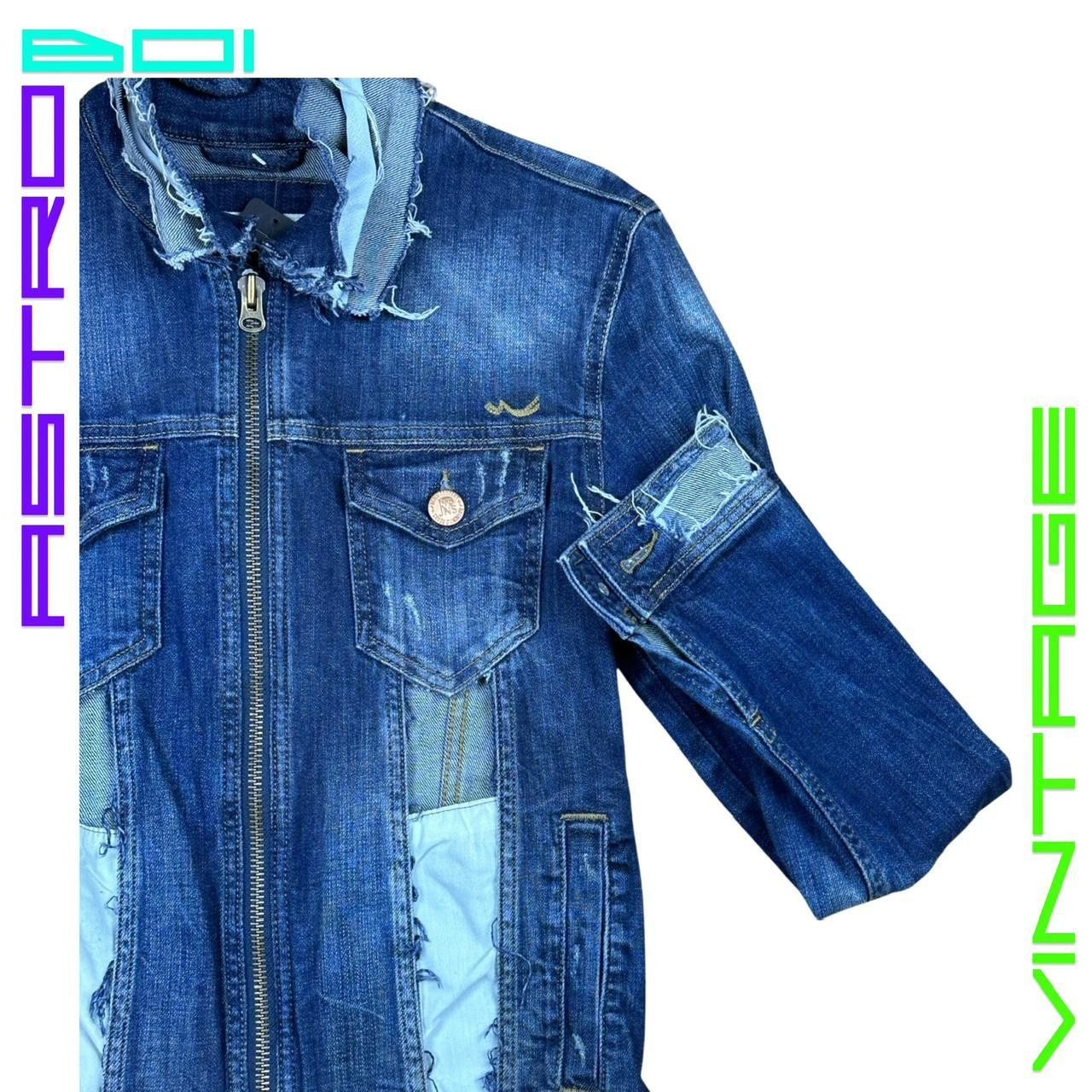 Other ASTROBOI* Blue Deconstructed Denim Jacket - Medium Size M / US 6-8 / IT 42-44 - 11 Thumbnail