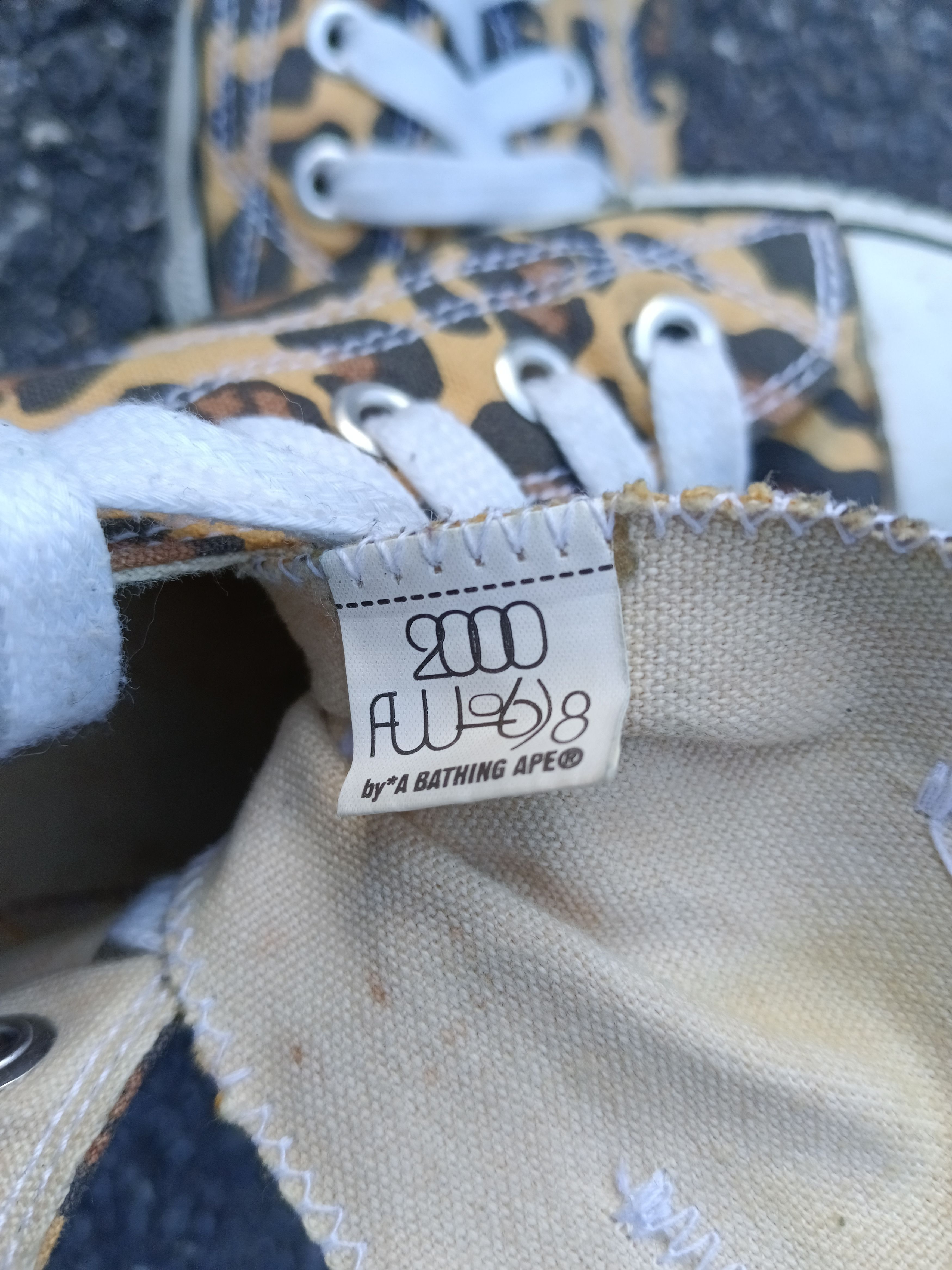 Bape RARE🔥BAPE REIGN SUPREME LEOPARD Size US 8 / EU 41 - 8 Thumbnail