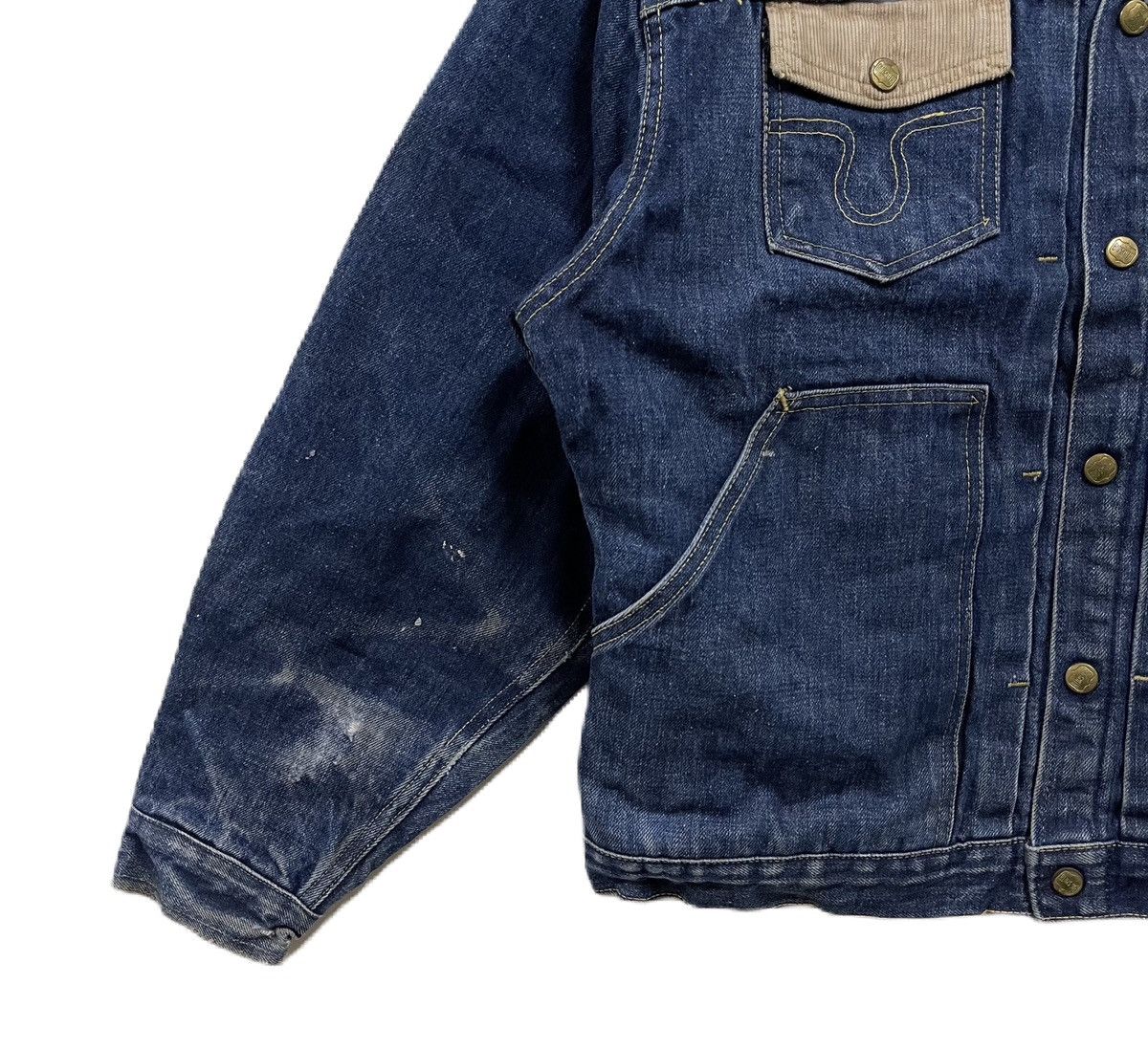 Vintage Vintage Big Smith Denim Jacket Distressed Size US L / EU 52-54 / 3 - 5 Thumbnail