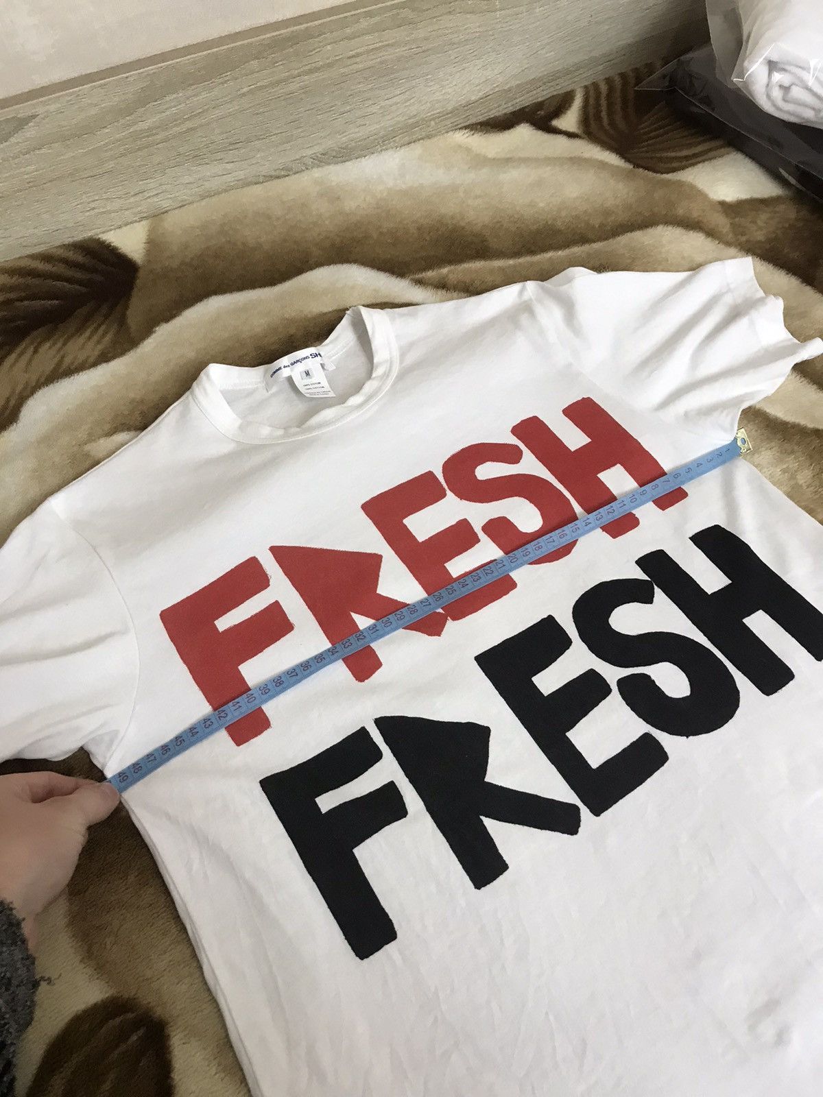 Comme des Garcons × Comme des Garcons SHIRT × Vintage 🔥 Vintage Comme Des Garcons Shirt Fresh Tee Graphic Y2K Size US M / EU 48-50 / 2 - 12 Thumbnail