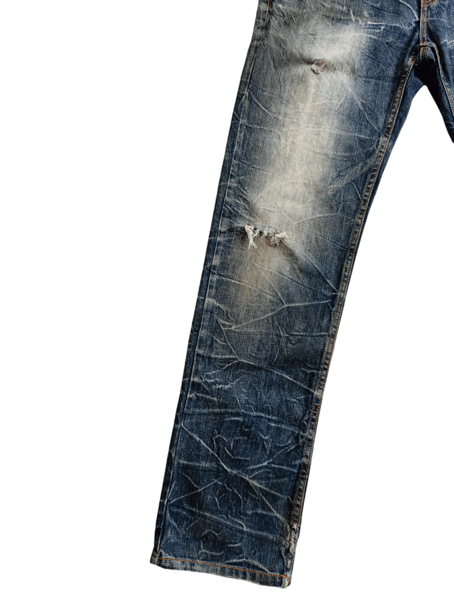 Japanese Brand × Vintage NYLAUS JEANS Japanese Brand Vintage Streetwear Denim Size US 32 / EU 48 - 6 Thumbnail