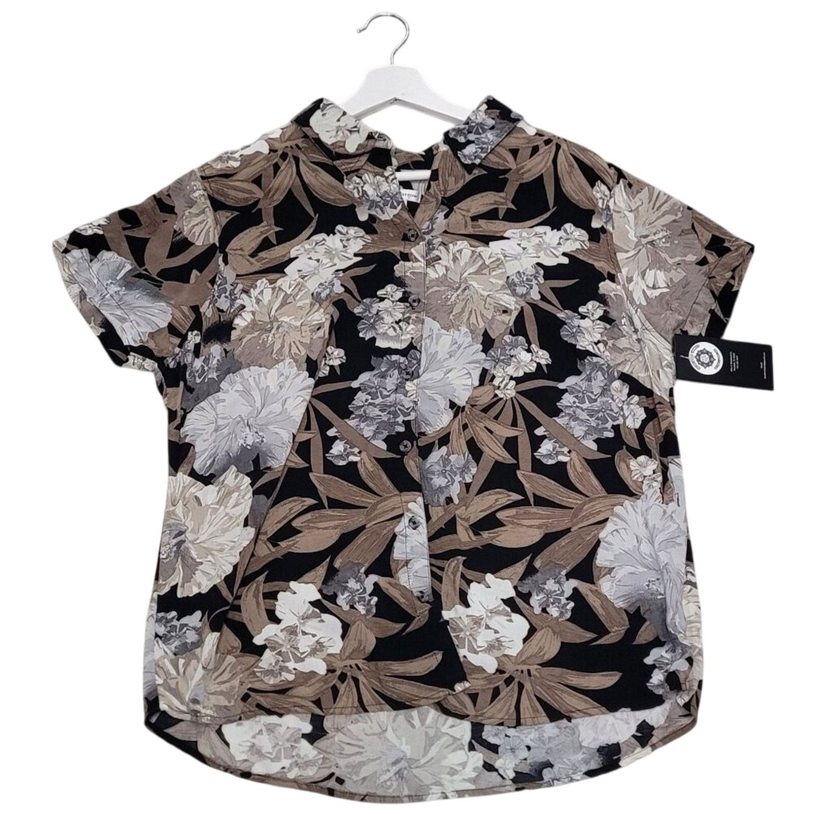 Croft & Barrow CROFT & BARROW HAWAIIAN SHIRT Size US XL / EU 56 / 4 - 1 Thumbnail