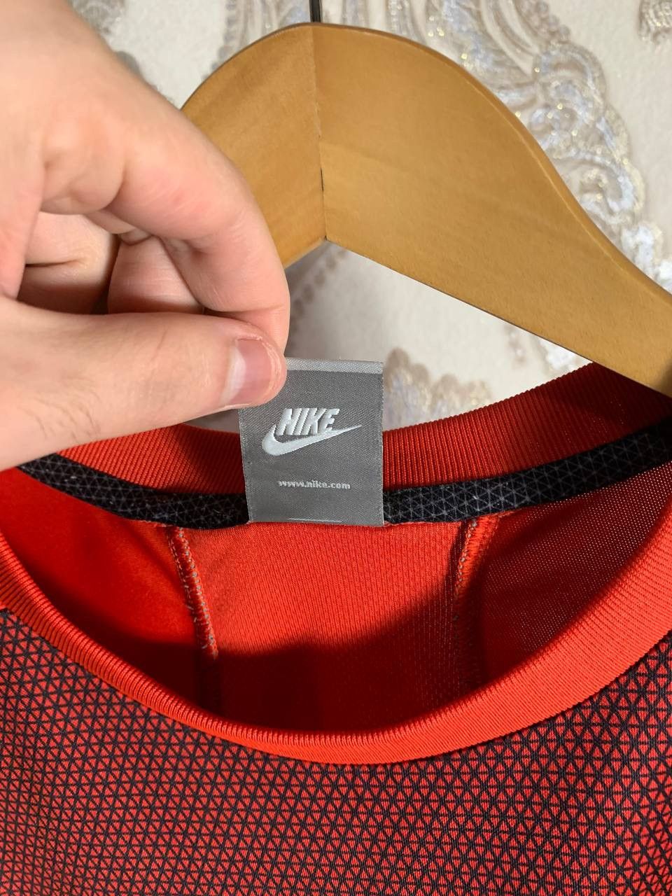 Nike VINTAGE NIKE SHOX RETRO T-SHIRT DRILL SWOOSH JAPAN STYLE 90s Size US XL / EU 56 / 4 - 5 Thumbnail