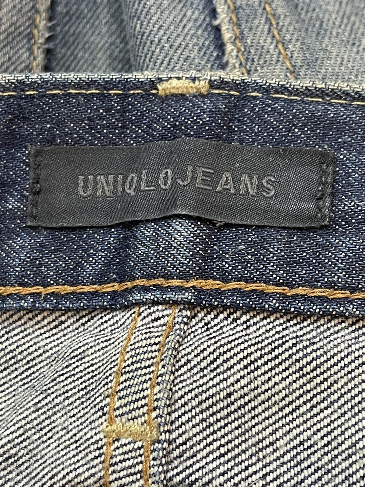 Uniqlo Vintage Japanese Uniqlo Mud Wash Style Baggy Jeans Size US 35 - 9 Thumbnail