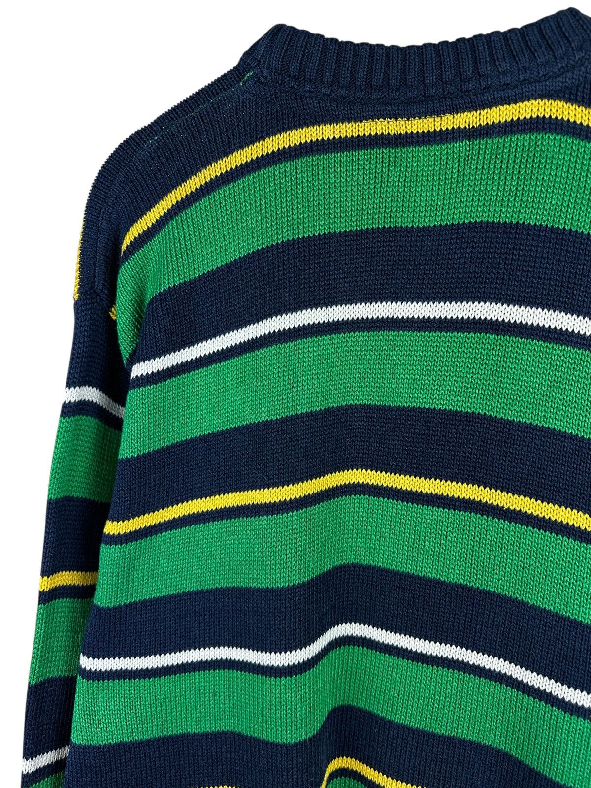 Paul & Shark × Vintage Vintage Paul & Shark Yachting Striped Knit Sweater Size US XXL / EU 58 / 5 - 12 Thumbnail