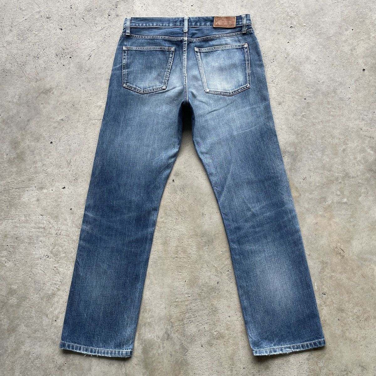 Japanese Brand Distressed💥 Vintage Japanese Jeans Faded Denim Pants W33 Size US 33 - 12 Thumbnail