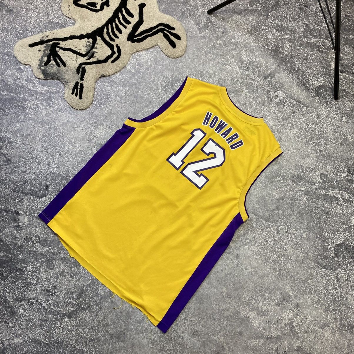 NBA Vintage Adidas NBA Lakers Howard 12 yellow basket jersey Size US L / EU 52-54 / 3 - 2 Thumbnail
