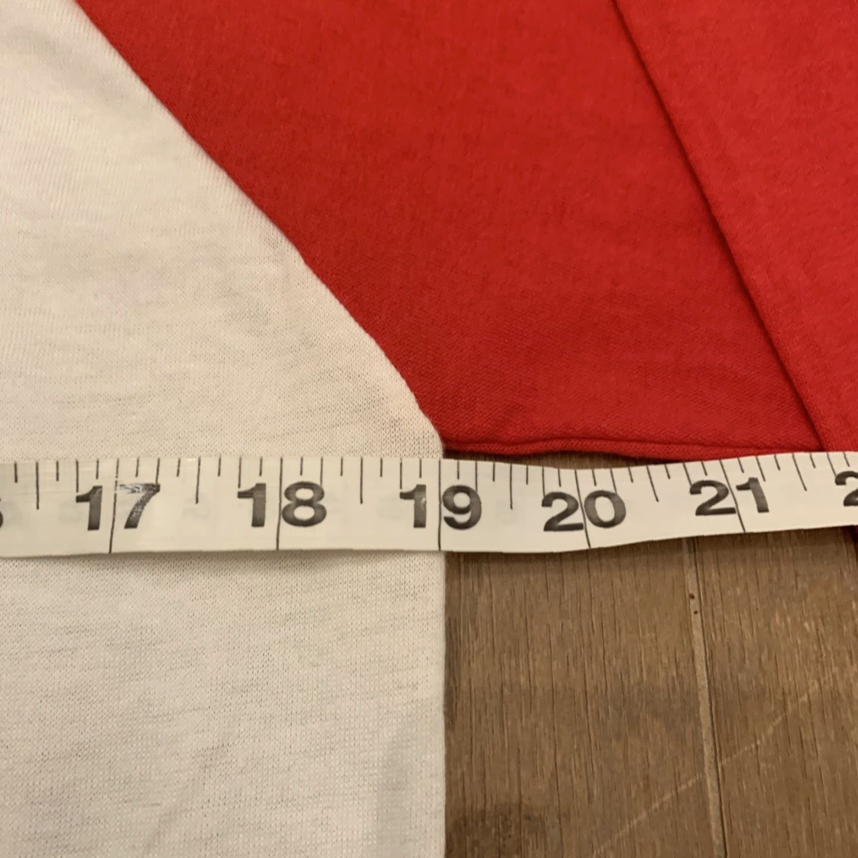 Vintage VINTAGE 1986 UNICO East West All Star Classic Baseball T Shirt M Size L Red White Harbor Light Mens Classic Fit Size US L / EU 52-54 / 3 - 4 Thumbnail