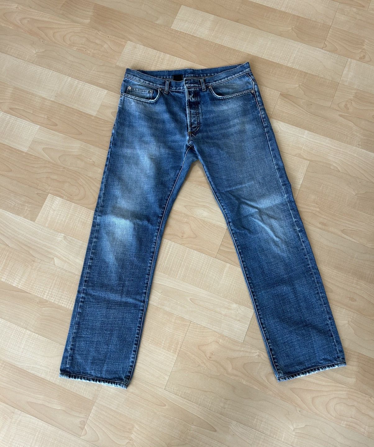 Dior Dior Homme Jeans - KVA Era Blue Denim Size US 33 - 2 Thumbnail