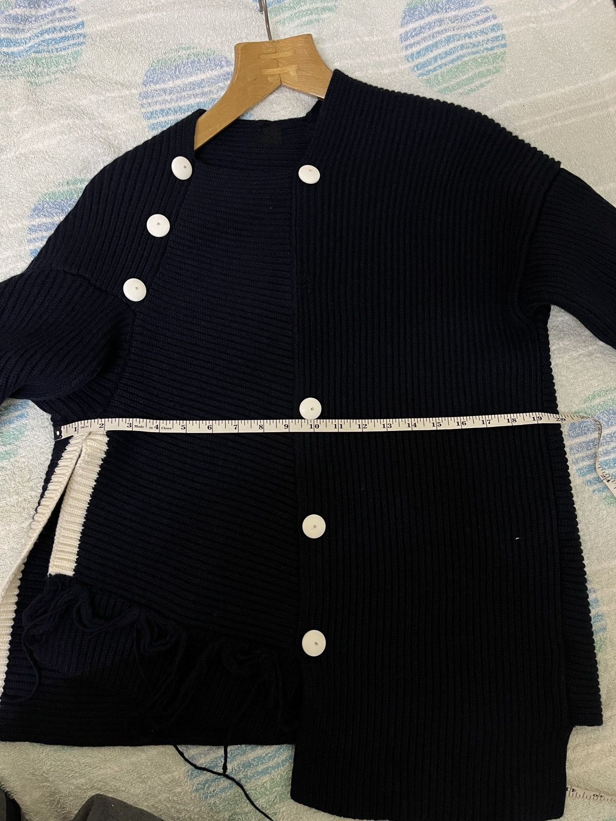 Joseph Joseph Navy Asymmetric Crew Cardigan Size XS / US 0-2 / IT 36-38 - 14 Thumbnail