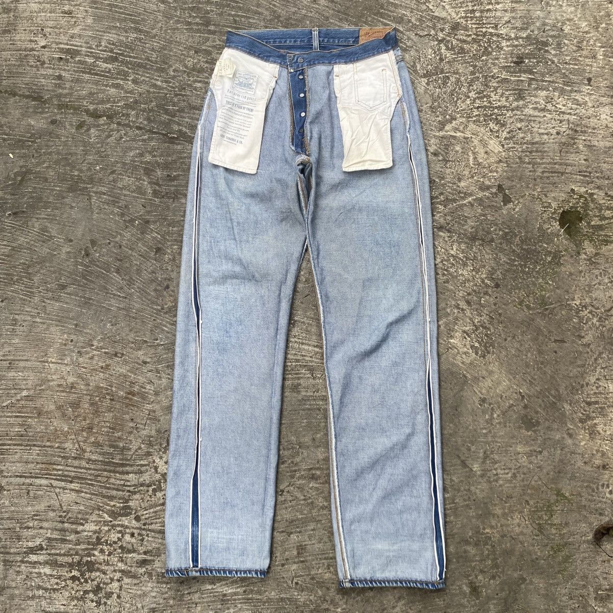 Levi's Vintage 90s Levis 501 Big E Selvedge Redline Denim Size US 30 / EU 46 - 25 Thumbnail