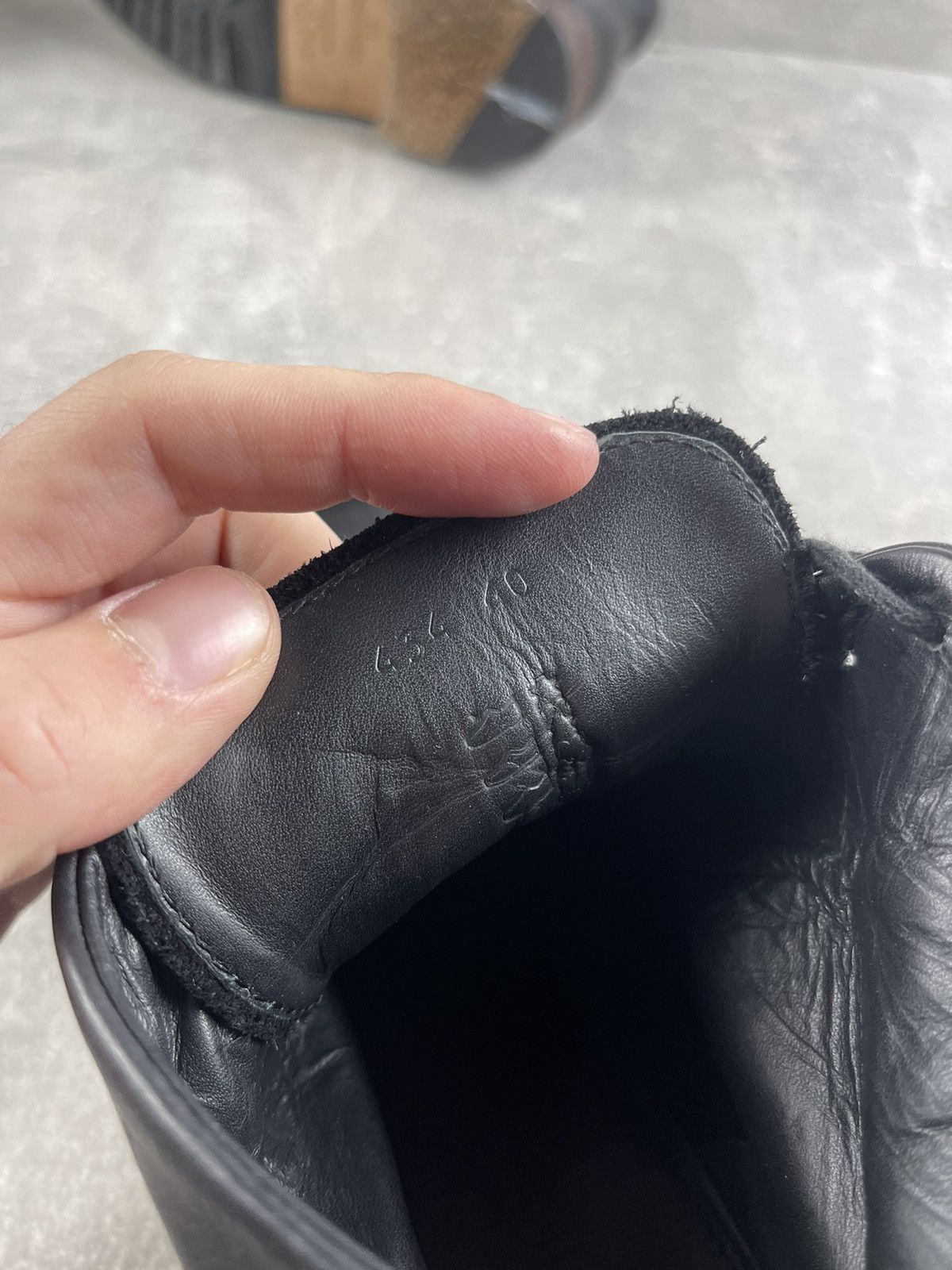 Genuine Leather Zehus Berlin Avant Garde Handcrafted Black Leather Boots Size US 7 / EU 40 - 11 Thumbnail
