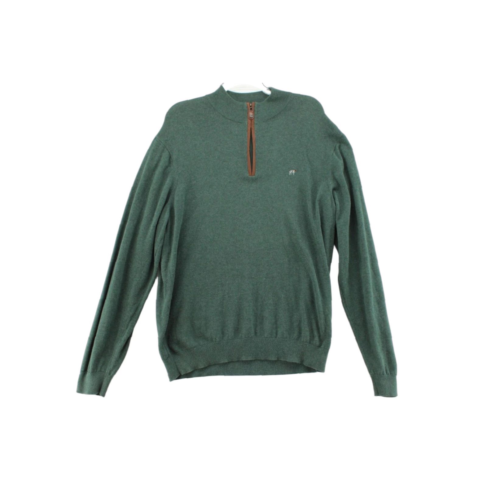 CO Southern Point Co Quarter Zip Sweater Men's XXL Green The Hayward Zip Preppy Size US XXL / EU 58 / 5 - 1 Thumbnail
