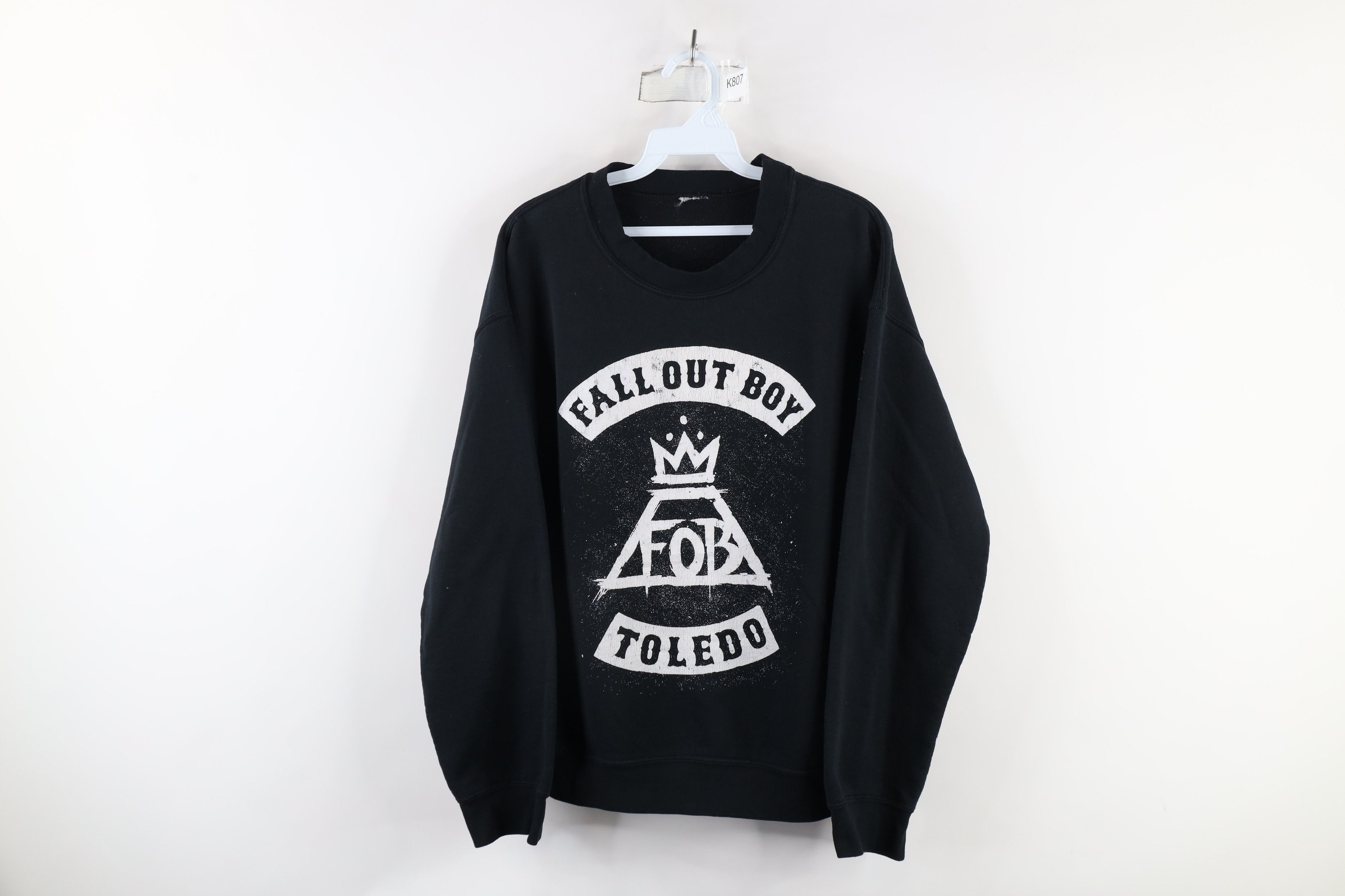 Vintage Vintage Y2K 2014 Mounmentour Fall Out Boy Band Sweatshirt Size L / US 10 / IT 46 - 1 Thumbnail