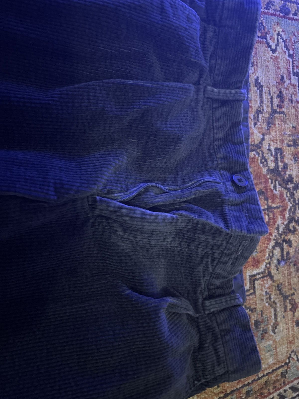 H&M H&M Corduroy Navy Blue Pants 30x30 Regular fit Size US 30 / EU 46 - 2 Thumbnail
