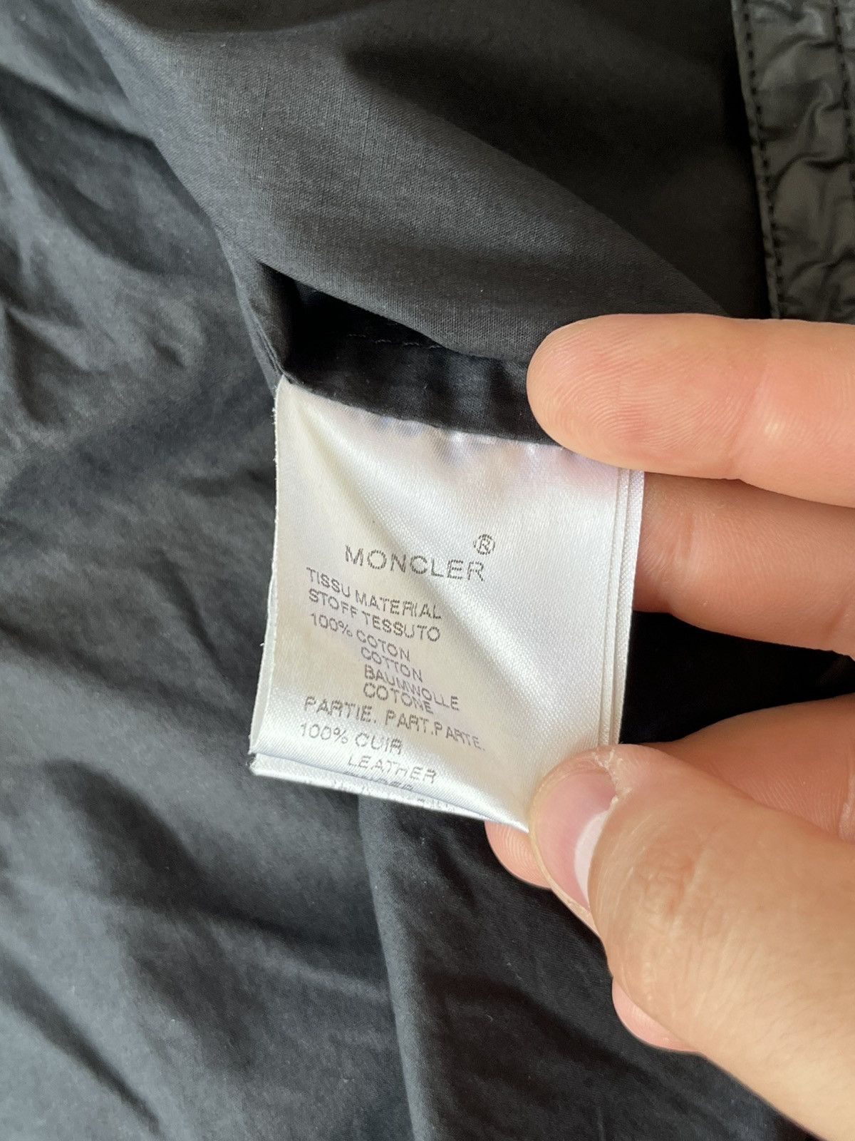 Moncler Vintage Luxury Light Jacket Moncler Chamois Size US L / EU 52-54 / 3 - 12 Thumbnail