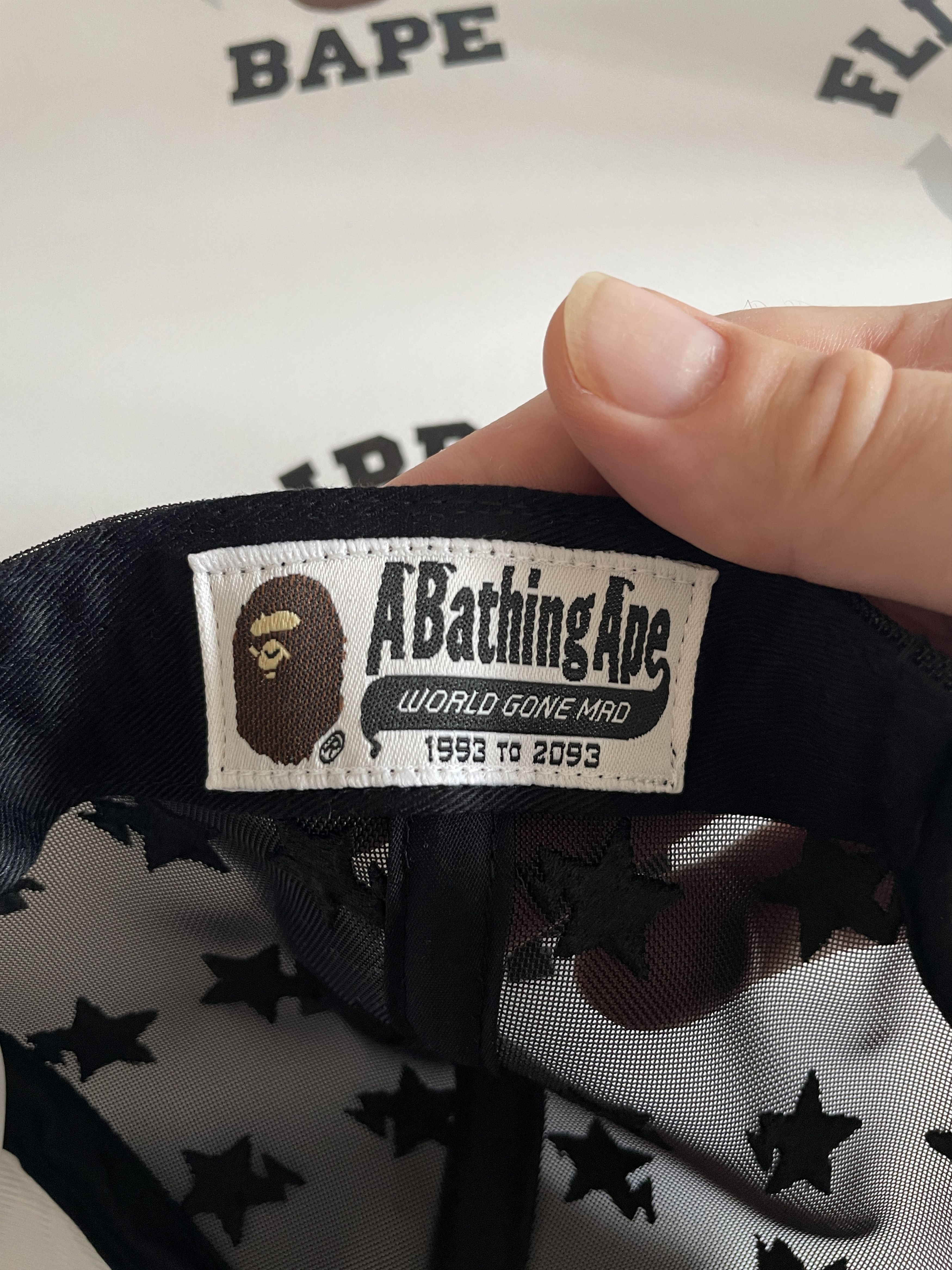 Bape BAPE STA ALLOVER MESH CAP 2024 Size ONE SIZE - 10 Thumbnail