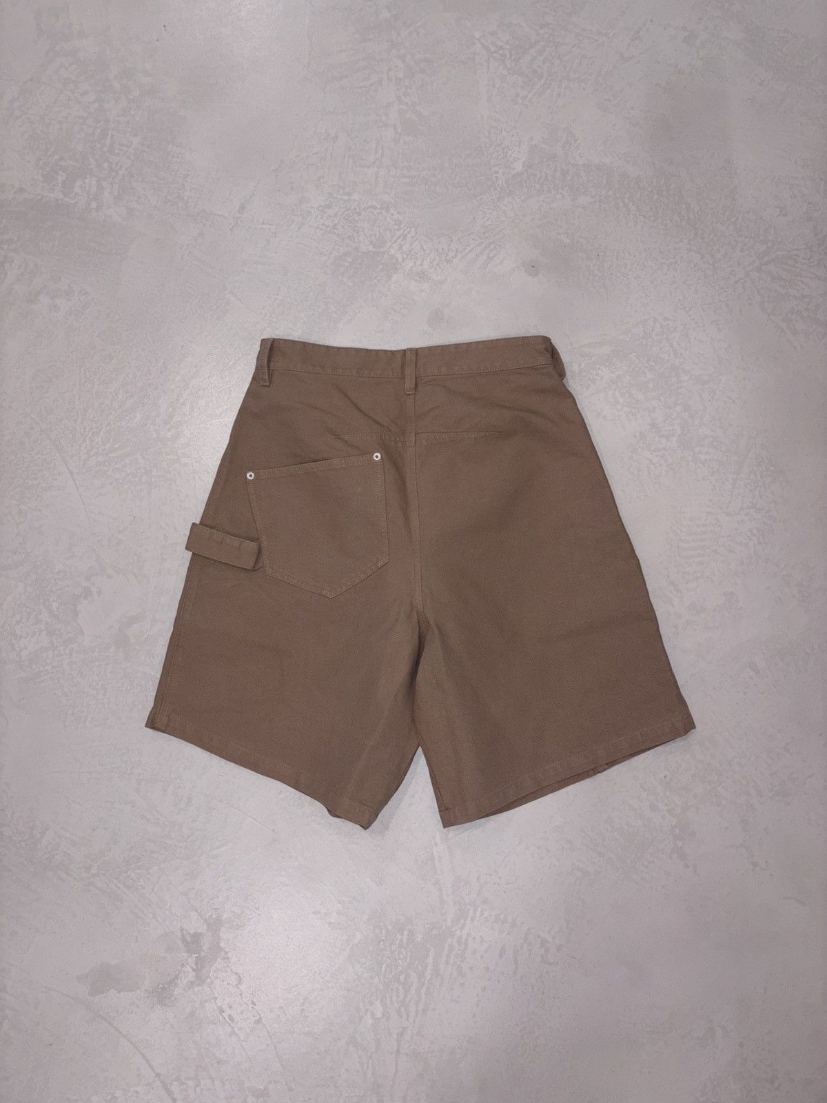 Designer 2024 JWAnderson Twisted Duck Canvas Shorts Size US 32 / EU 48 - 3 Thumbnail
