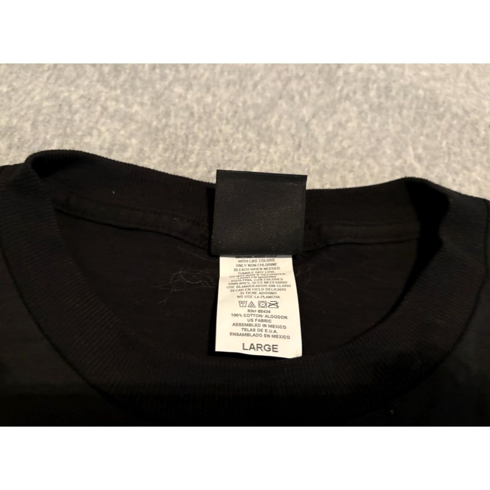 Vintage VINTAGE Paul McCartney Back in the US Concert Tour Black T-Shirt Large Size US L / EU 52-54 / 3 - 5 Thumbnail