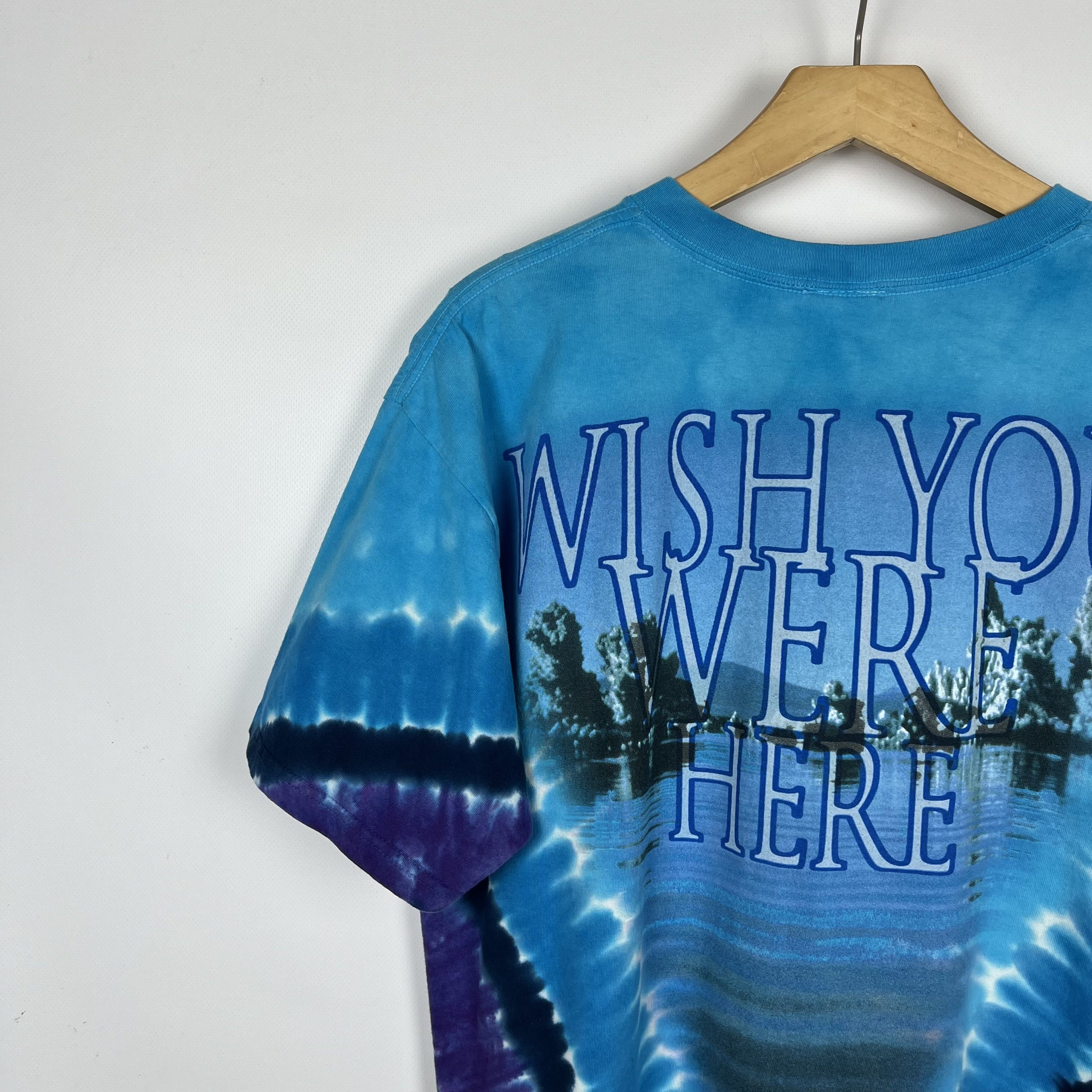 Liquid Blue Vintage Pink Floyd “Wish You Were Here” Band T Shirt 2002 Size US M / EU 48-50 / 2 - 19 Thumbnail
