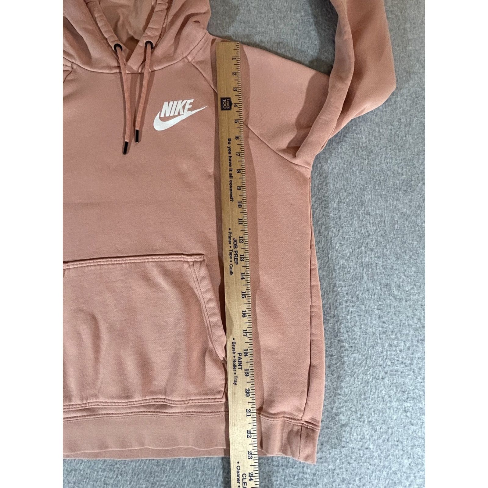Nike Nike Hoodie Womens Medium Pink Pullover Club Fleece Sweatshirt Rally Sportswear Size M / US 6-8 / IT 42-44 - 6 Thumbnail