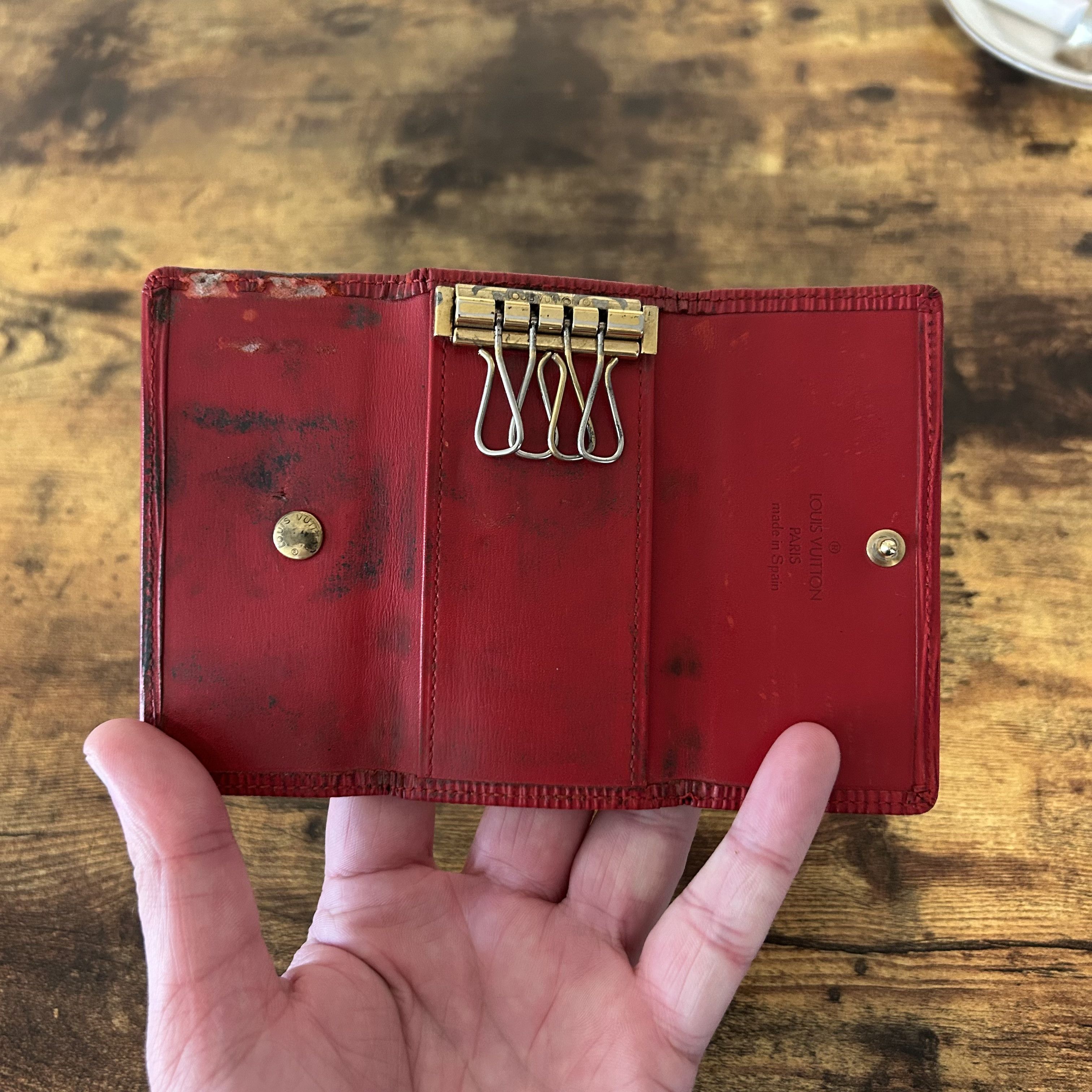 Louis Vuitton Louis Vuitton Epi Leather Key Holder Wallet Size ONE SIZE - 4 Thumbnail