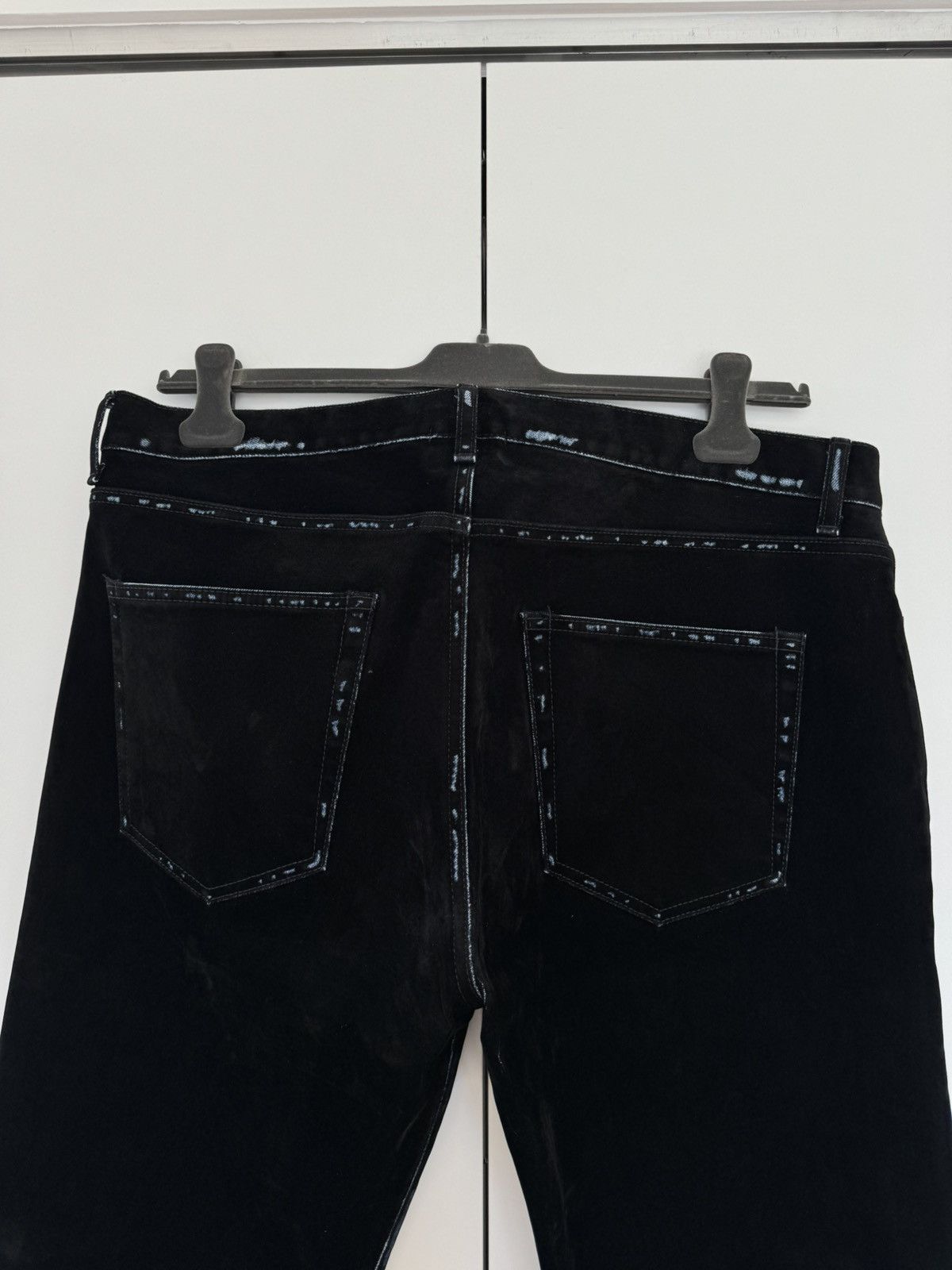 John Elliott The Daze Crushed Flock Denim FW21 36 Size US 36 / EU 52 - 9 Thumbnail