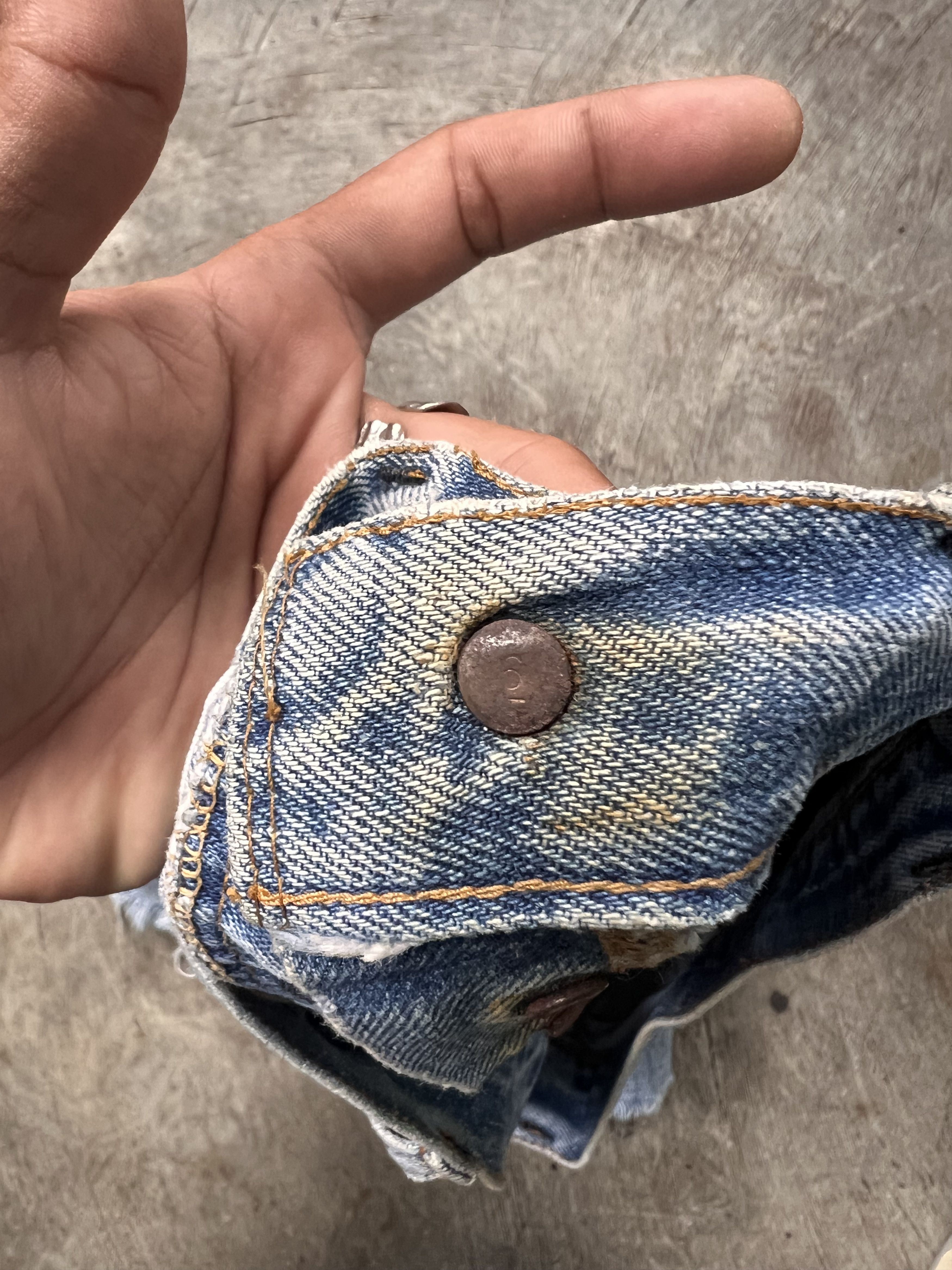 Levi's Best offer button 6 Levi’s 501 selvedge reworks Size 30" / US 8 / IT 44 - 3 Thumbnail