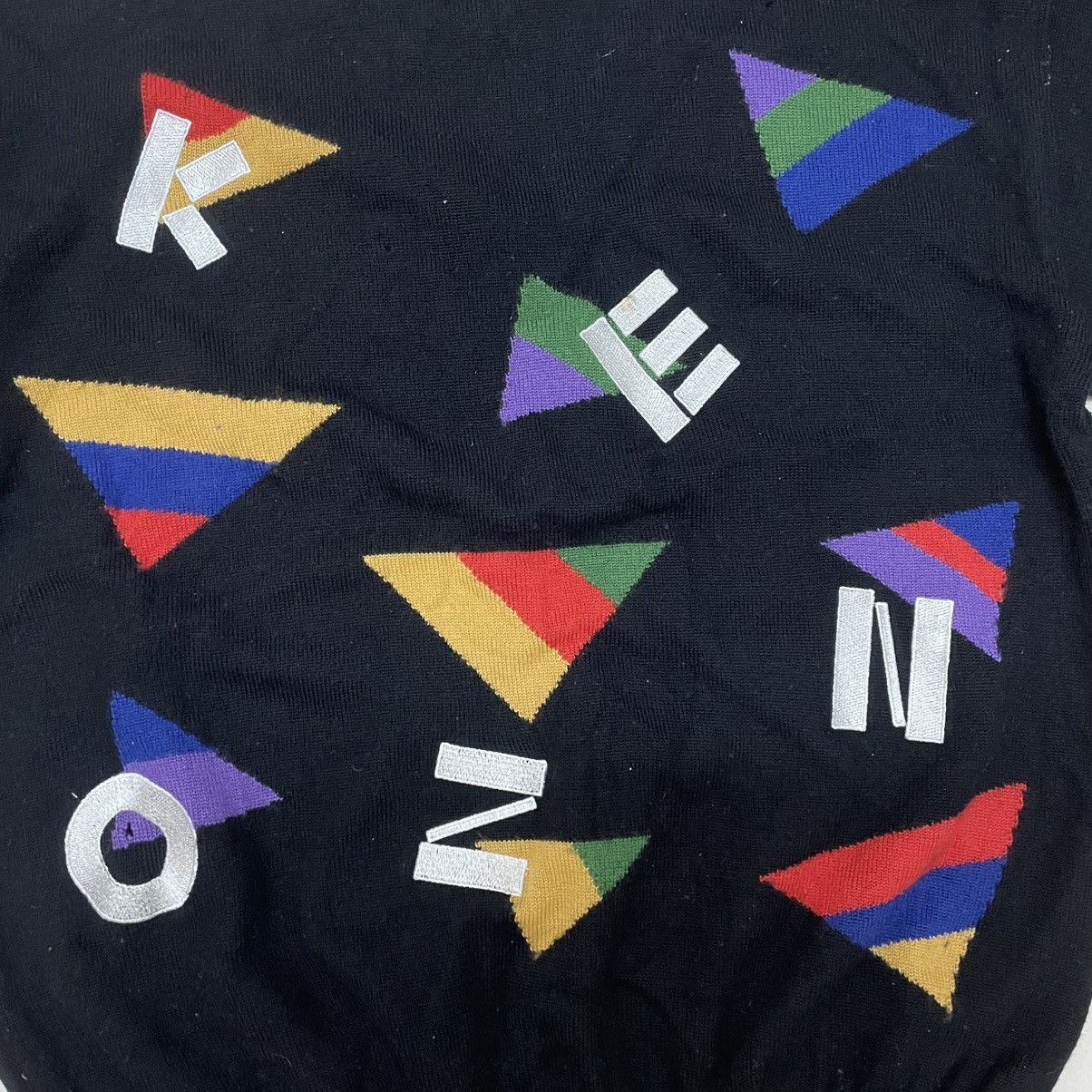 Japanese Brand × Kenzo × Vintage Vintage kenzo block 1990s Size US M / EU 48-50 / 2 - 2 Thumbnail