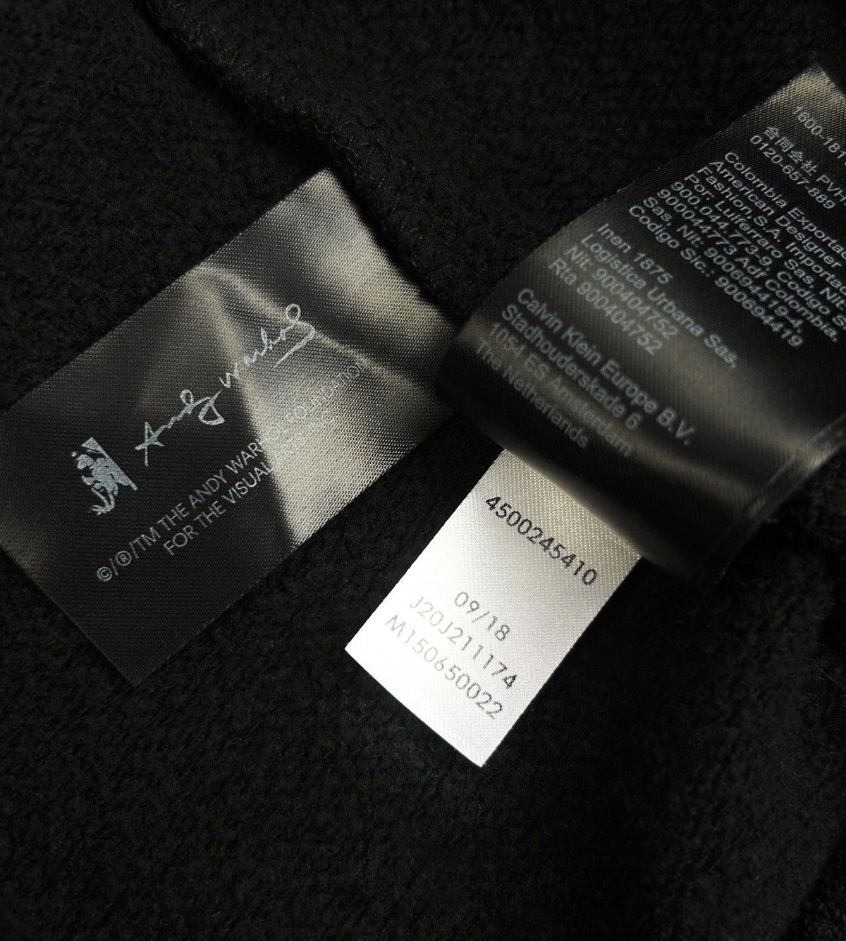 Andy Warhol Rare Calvin Klein x Andy Warhol black hoodie Xl size Size US XL / EU 56 / 4 - 11 Thumbnail