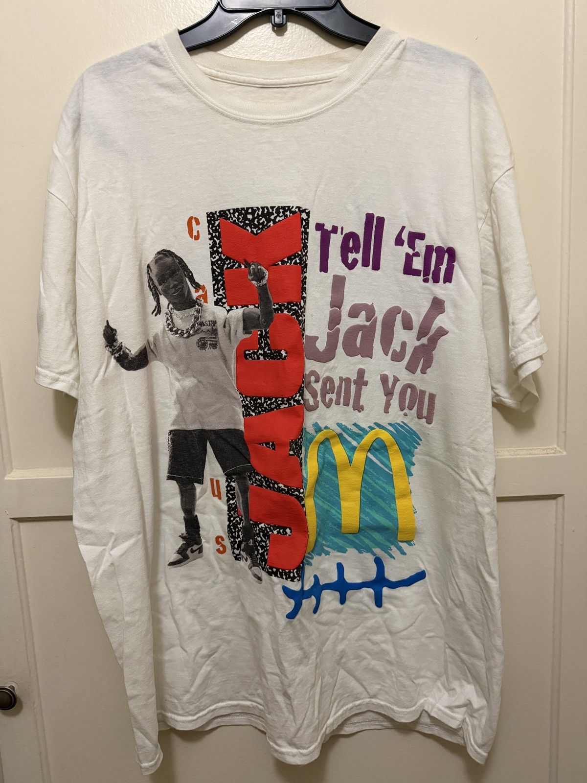 Travis Scott Cactus Jack McDonald’s T-Shirt Size US L / EU 52-54 / 3 - 1 Thumbnail
