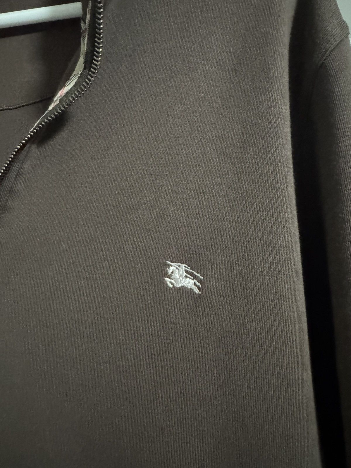 Burberry Burberry Quarter zip brown size large men’s Size US L / EU 52-54 / 3 - 3 Thumbnail
