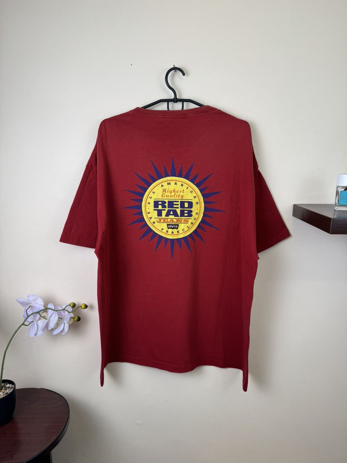 Levi's Vintage Levis T shirt Red Tab Red XL Streetwear Size US L / EU 52-54 / 3 - 5 Thumbnail