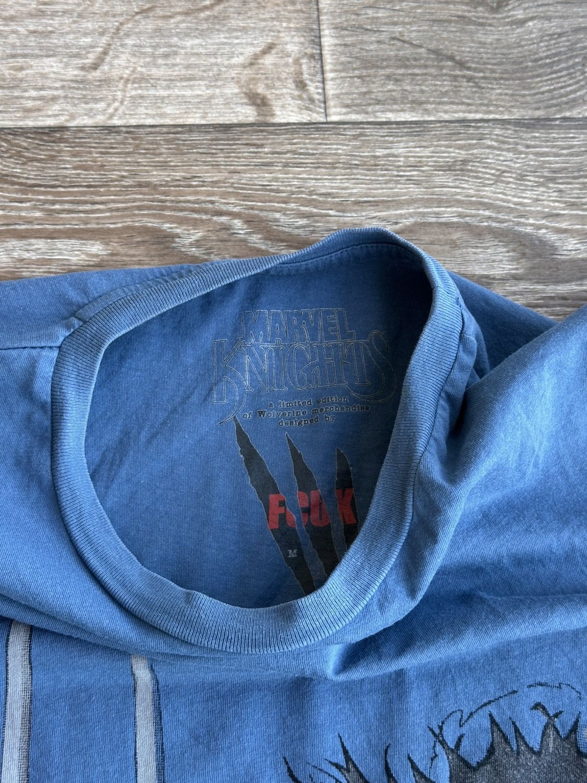 FCUK 🔥 RARE Vintage 00s Wolverine Marvel Knights Fcuk tee Comics Size US M / EU 48-50 / 2 - 4 Thumbnail