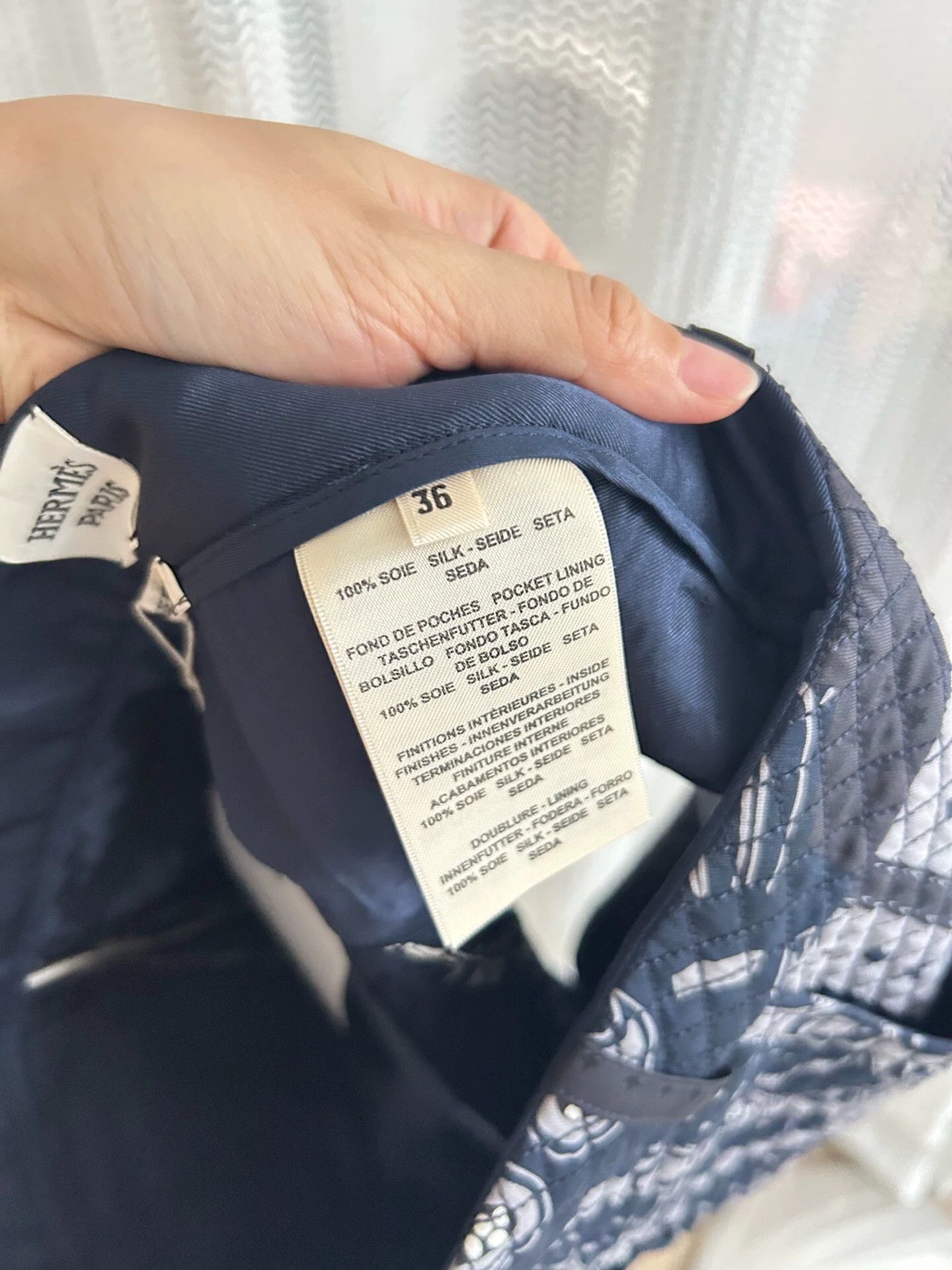 Hermes Hermes 22FW Women's Quilted-Print Shorts New w/ Tags & Film Size 26" / US 2 / IT 38 - 4 Thumbnail