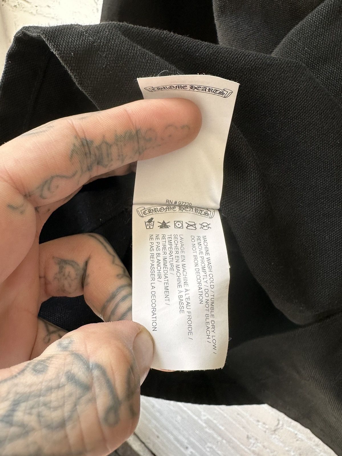 Chrome Hearts CHROME HEARTS DENIM PATCH JACKET 4GSELLER 1/1 Size US L / EU 52-54 / 3 - 10 Thumbnail