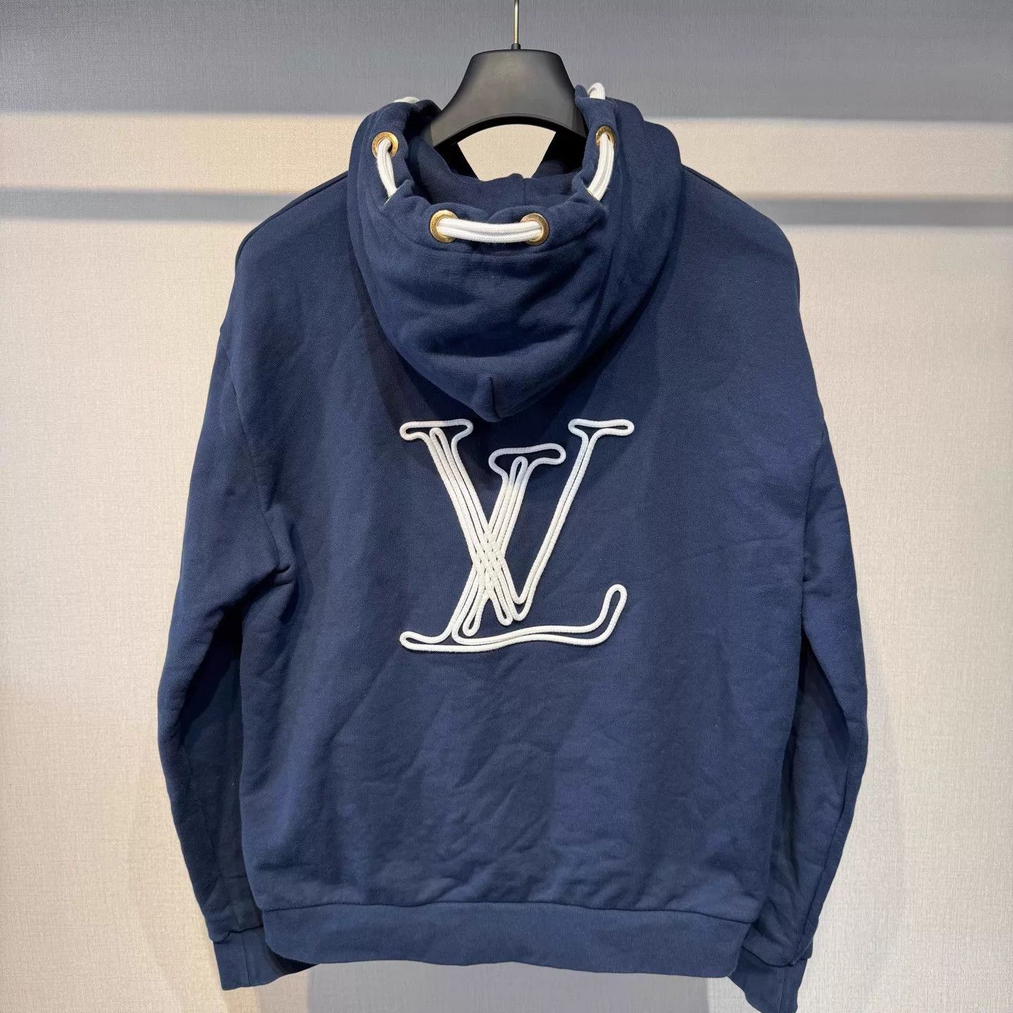 Louis Vuitton LV Back Line Logo Hoodie M Chest 120/L 67 Size US M / EU 48-50 / 2 - 2 Thumbnail