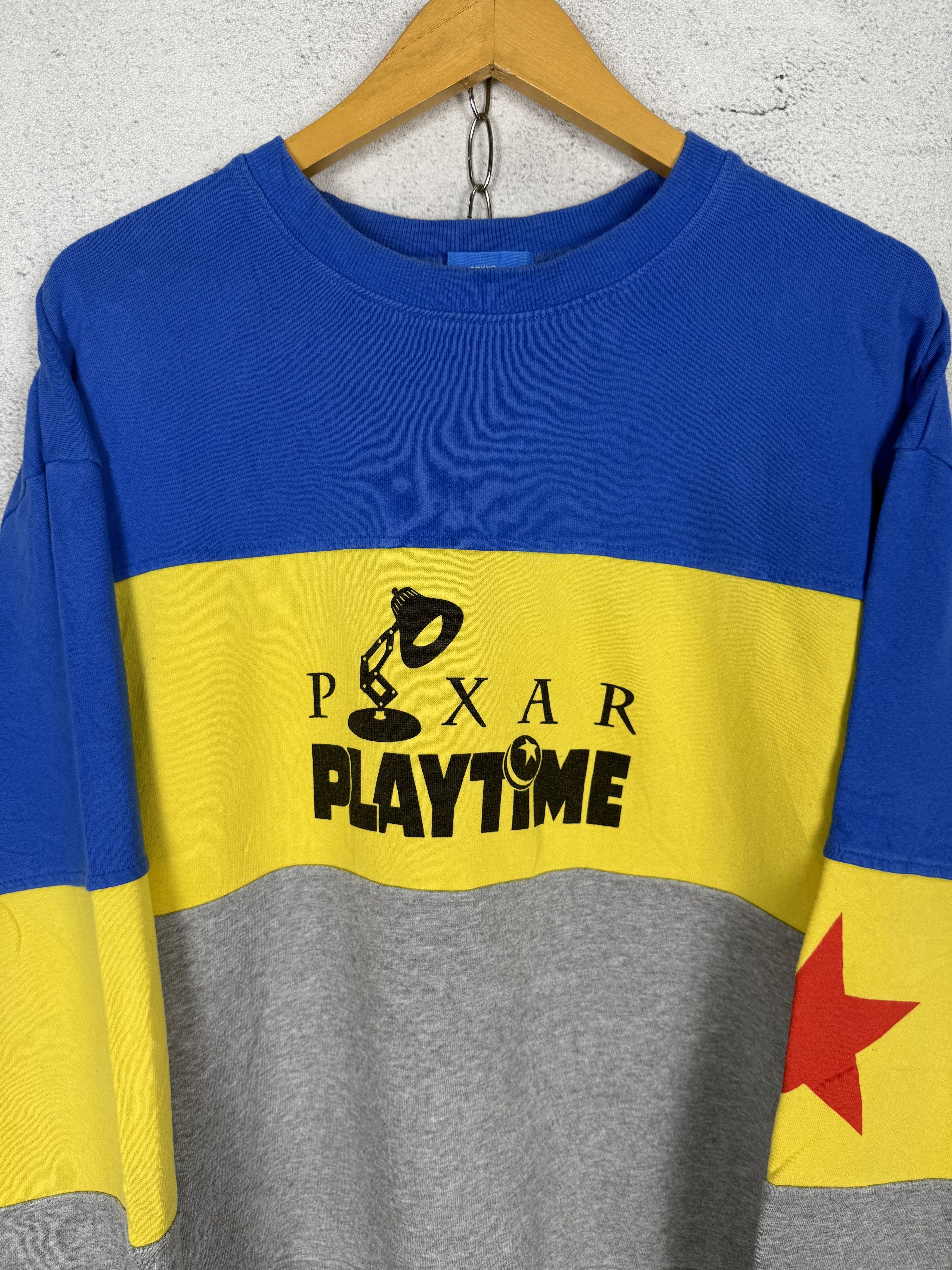Disney Disney Pixar Playtime Sweatshirt Crewneck Size US L / EU 52-54 / 3 - 3 Thumbnail