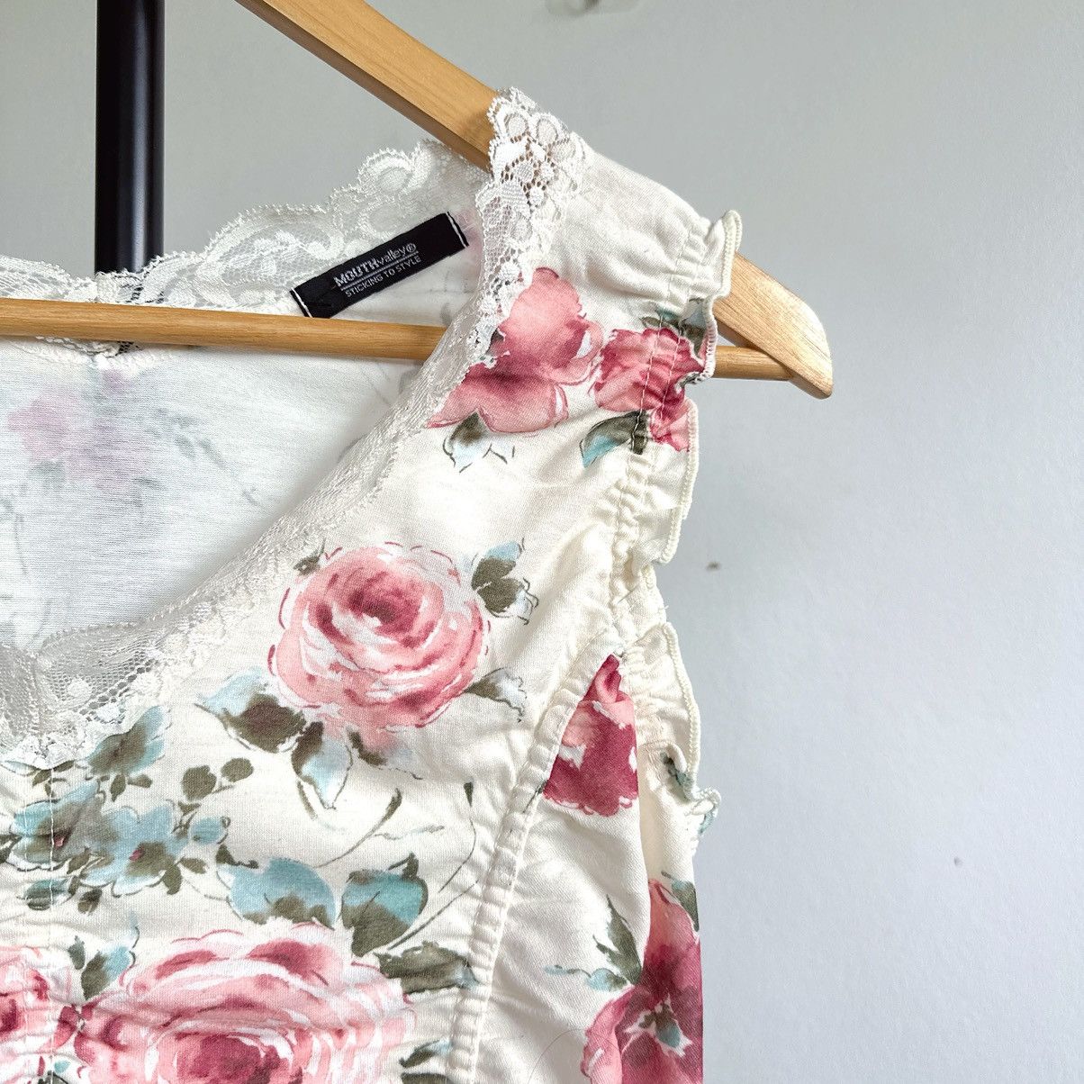 Other Vintage Flowers pattern Tank Top Size S / US 4 / IT 40 - 2 Thumbnail