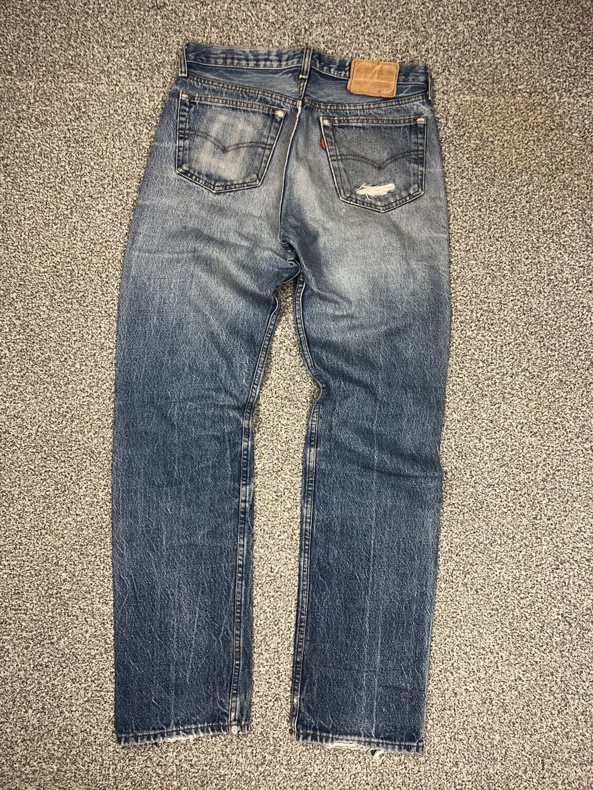 Japanese Brand × Levi's × Vintage Vintage Distressed Levis LVC Kurt Cobain Style Jeans Size US 31 - 11 Thumbnail