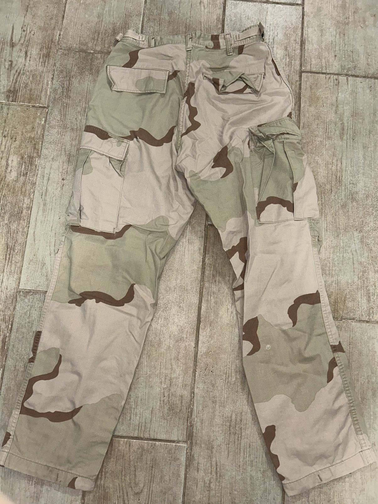 Other Vintage Army Desert Camouflage Cargo Pants Size US 31 - 2 Thumbnail