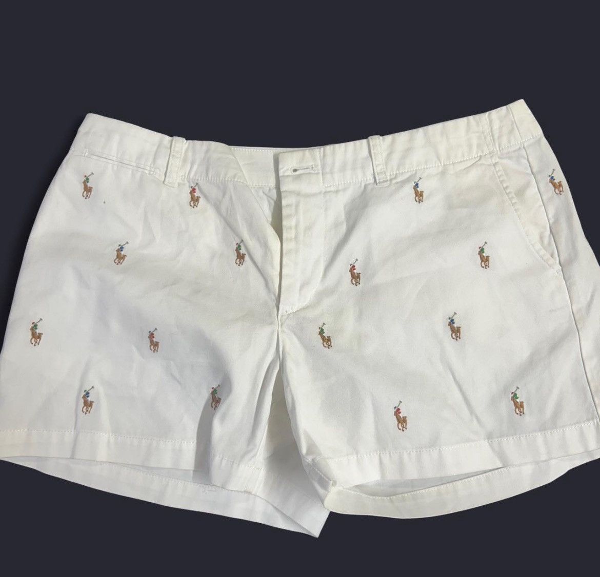 Polo Ralph Lauren Polo Ralph Lauren Embroidered Polo Shorts (6 / 28) Size US 28 / EU 44 - 1 Thumbnail