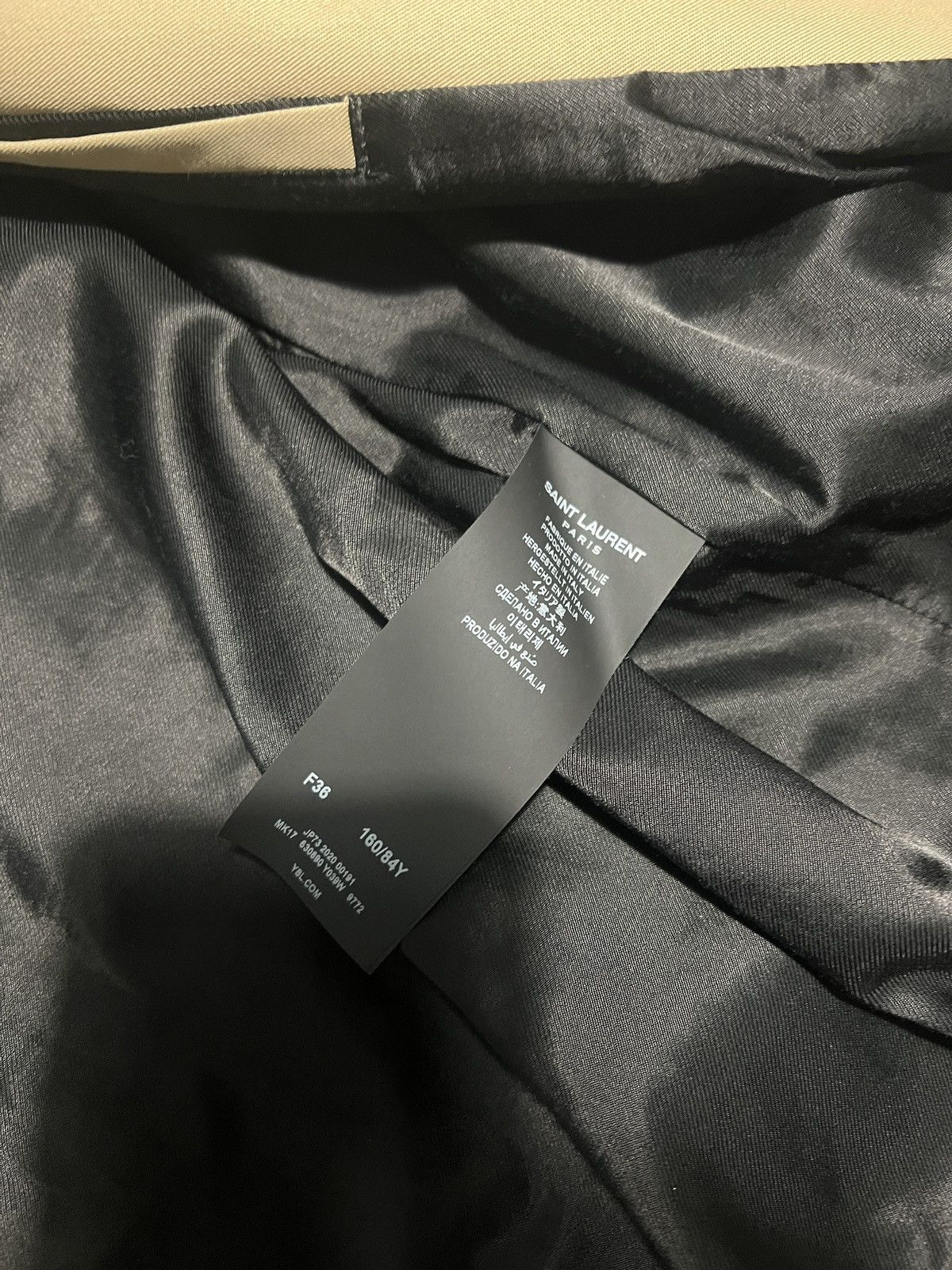 Saint Laurent Paris Saint Laurent Trench Coat FR36 Size XS / US 0-2 / IT 36-38 - 12 Thumbnail