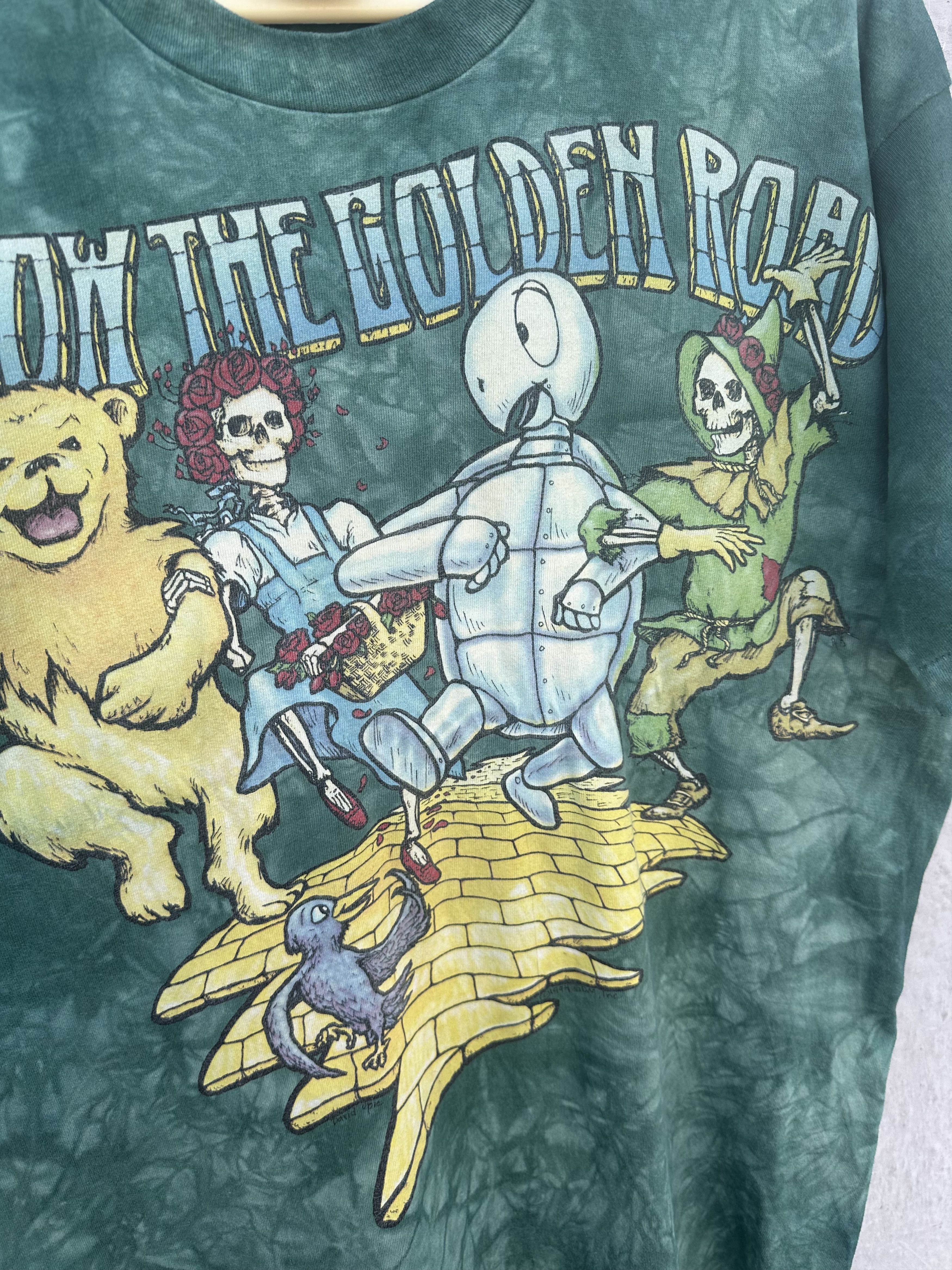 Grateful Dead Vintage 1994 Grateful Dead "Follow The Golden Road" Size US XL / EU 56 / 4 - 5 Thumbnail