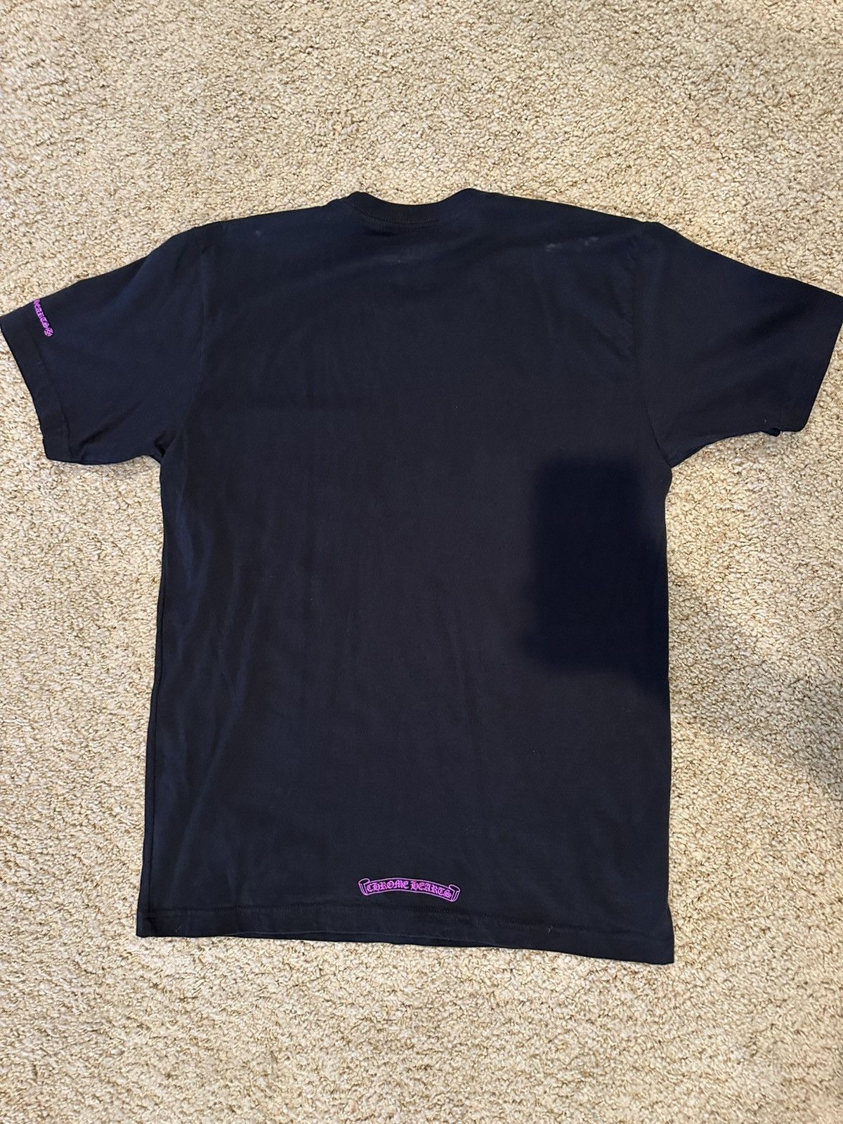 Chrome Hearts Chrome Hearts Pink Neck Logo T-Shirt Size US L / EU 52-54 / 3 - 5 Thumbnail