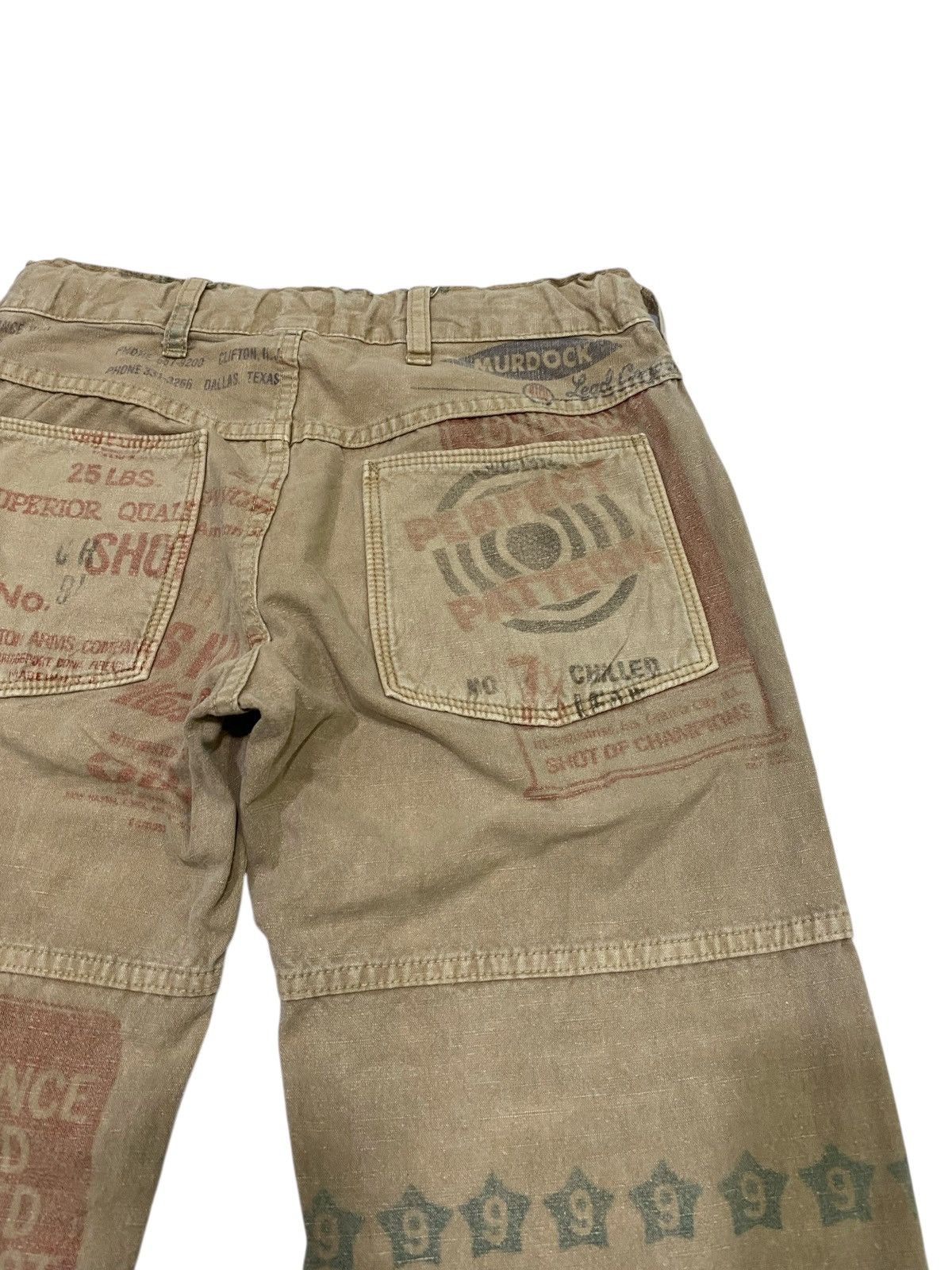 Hysteric Glamour Japanese brand denim & dungaree paint trousers / khakis pant Size US 28 / EU 44 - 13 Thumbnail