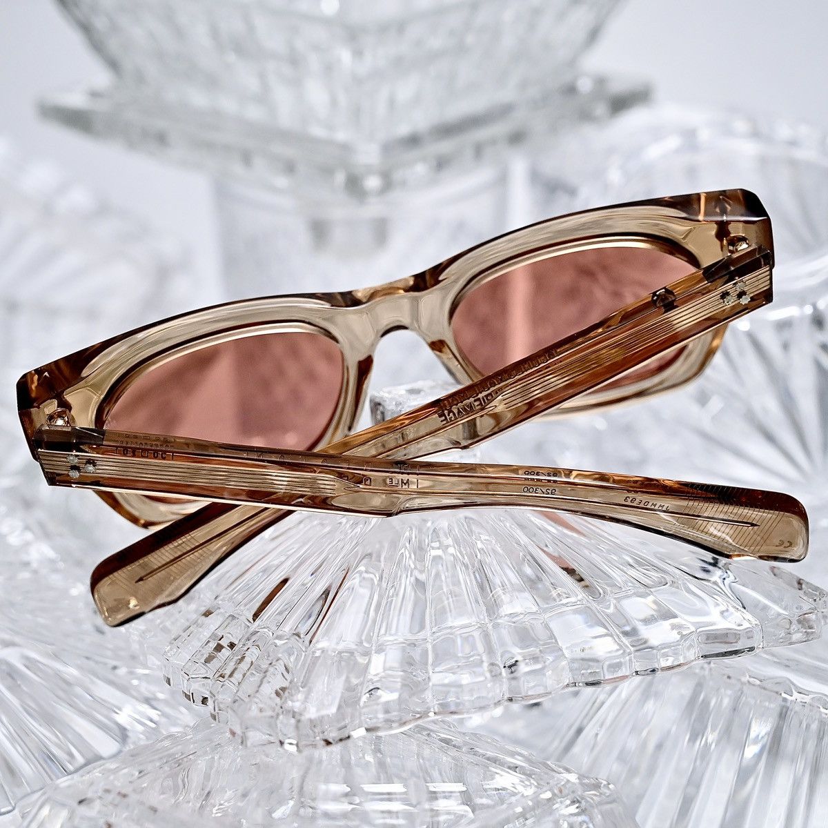 Jacques Marie Mage JACQUES MARIE MAGE JMM DEALAN TAN SUNGLASSES Size ONE SIZE - 2 Thumbnail