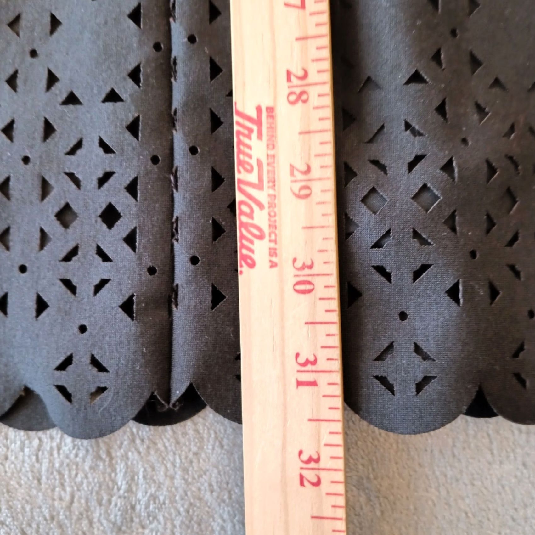 Banana Republic Banana Republic Dress Black Geometric Fit Flare Short Sleeve Size 2P Womens Party/Cocktail Size 26" / US 2 / IT 38 - 7 Thumbnail