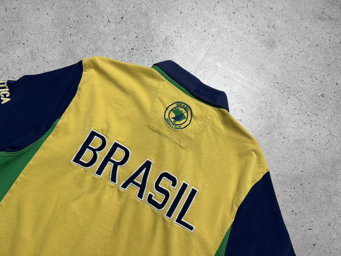 Nautica Nautica Brasil 2018 Team Polo Shirt Size US XL / EU 56 / 4 - 10 Thumbnail